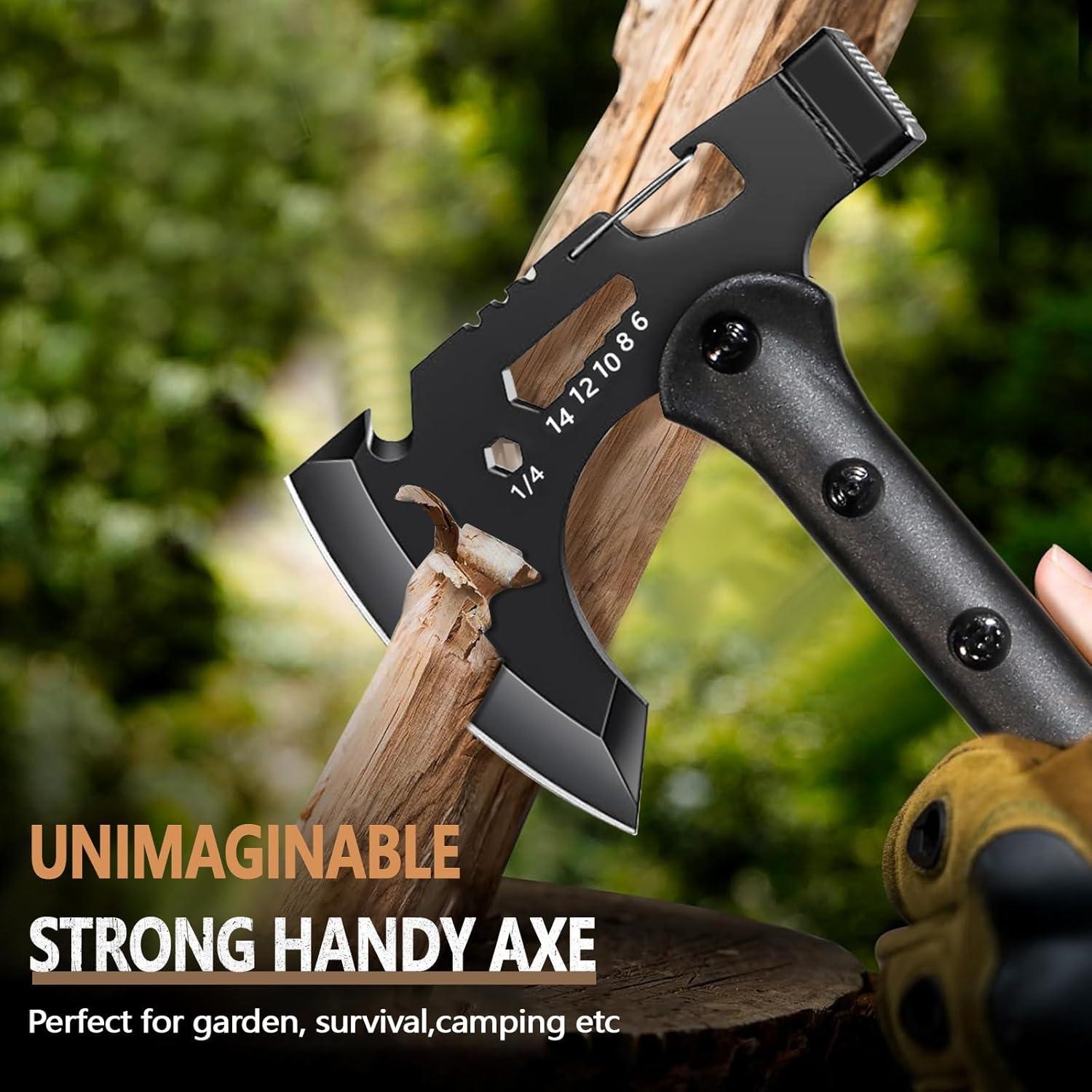 Hacha Táctica Lifarsculp 1.16 kg con Funda - Supervivencia Camping