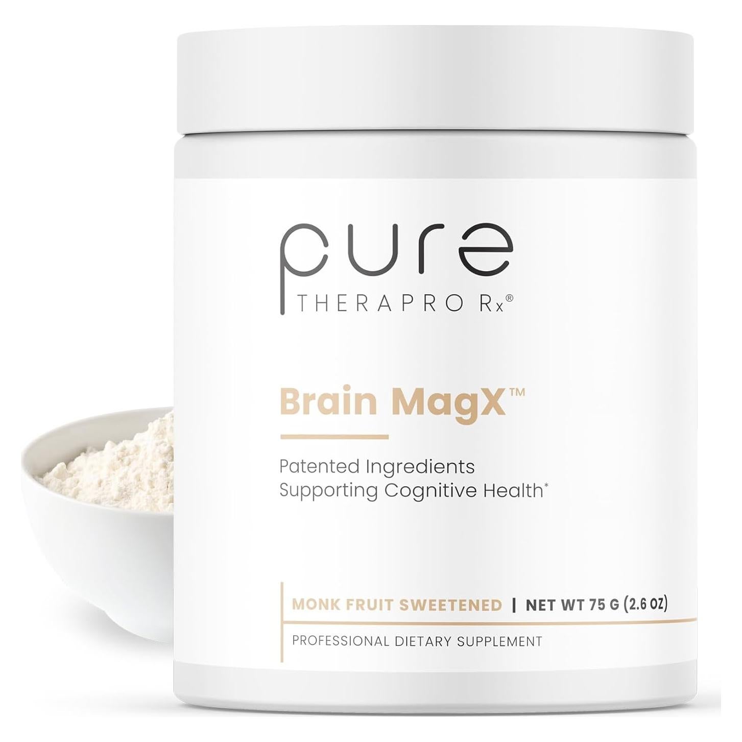 Suplemento Nootrópico Brain MagX Pure TheraPro Rx 30 Porciones