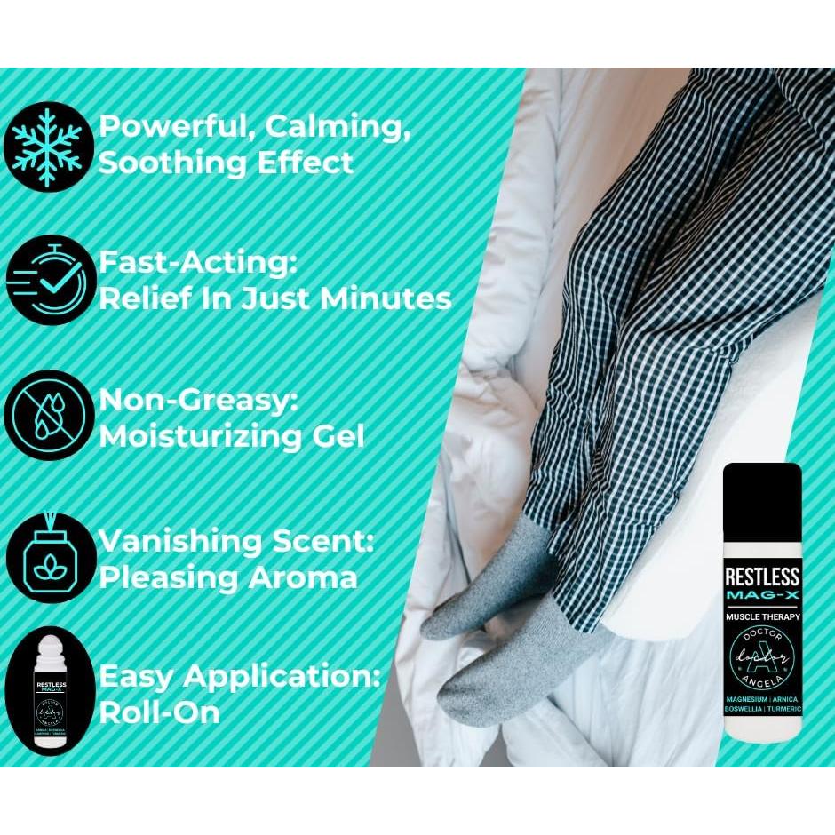 Gel Roll-On Alivio Piernas Inquietas Dr. A - 85g