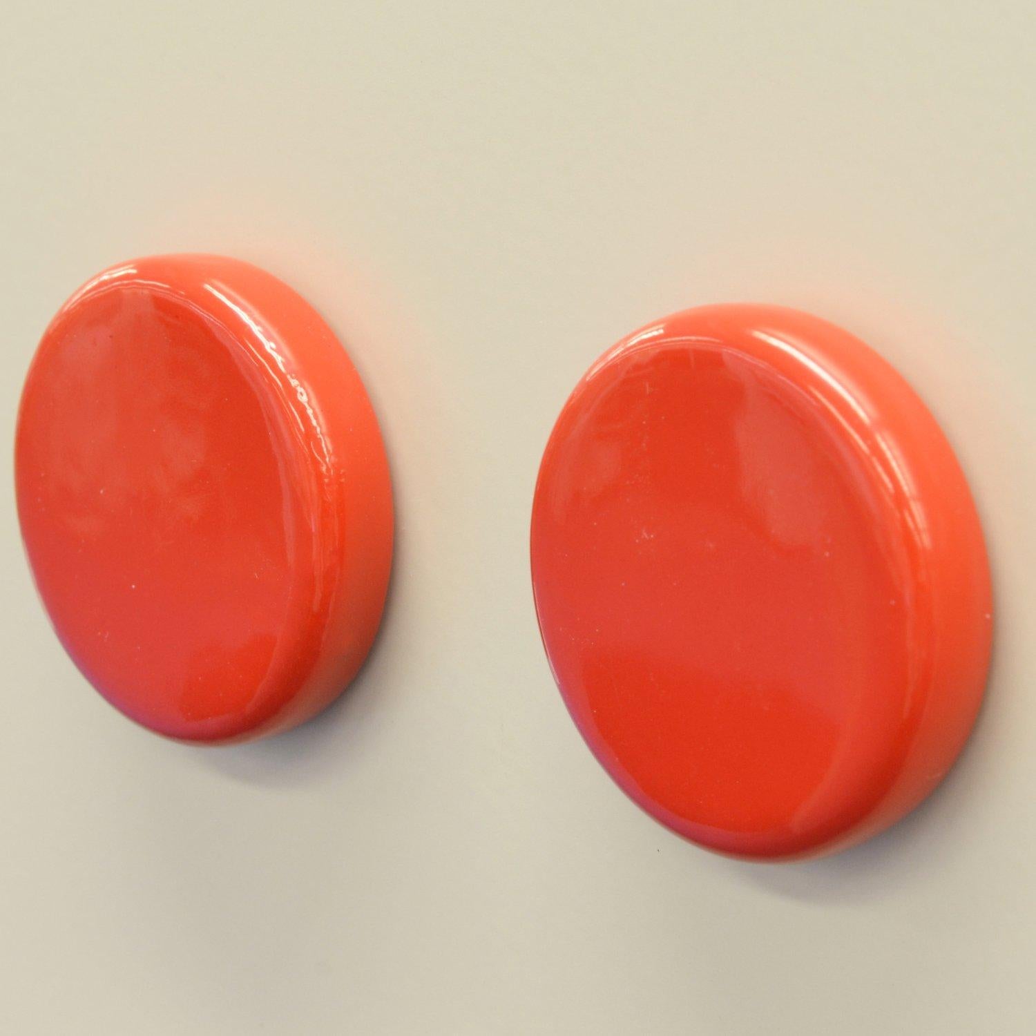 Imán Magnético Rojo 30mm MAGEX - 2 Piezas