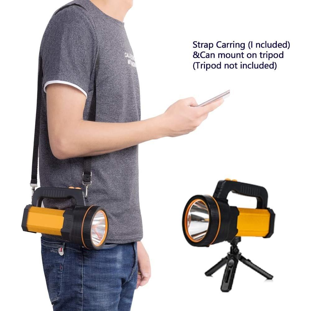 Linterna LED Recargable MAYTHANK 6000 Lúmenes Largo Alcance