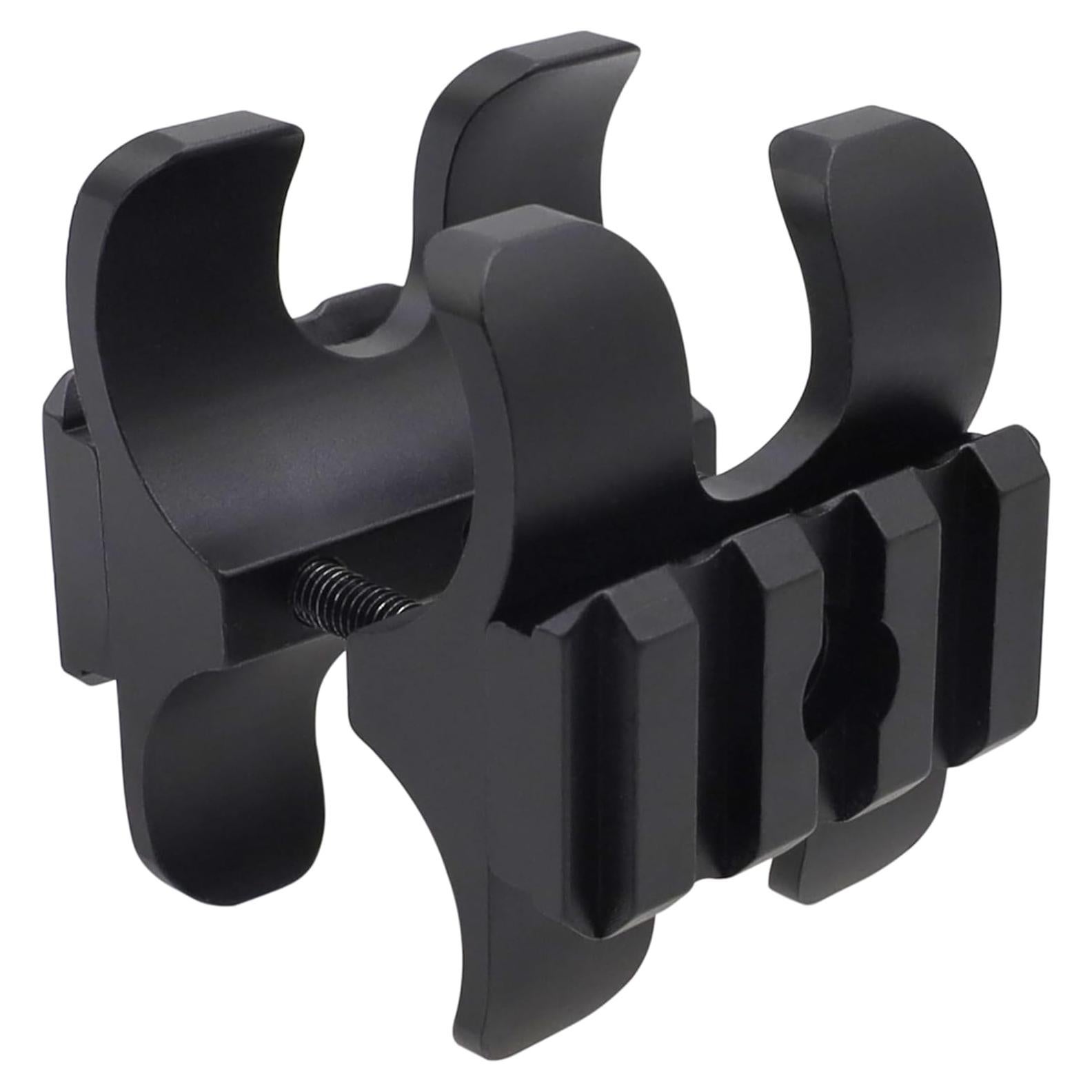 Soporte de Abrazadera de Barril ZOEKIM para Linterna - Negro