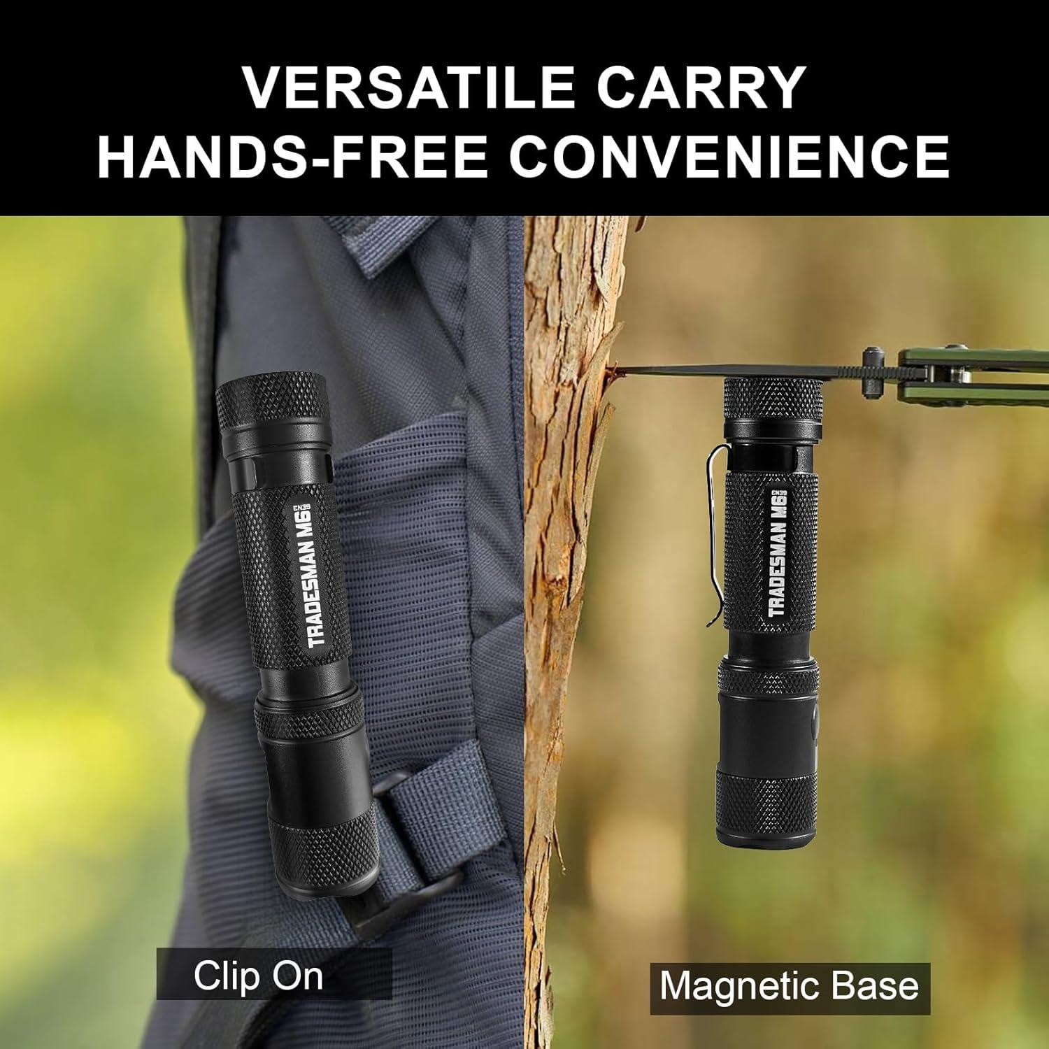 Linterna LED PowerTac M6 G3 Tradesman 2030 Lúmenes Recargable