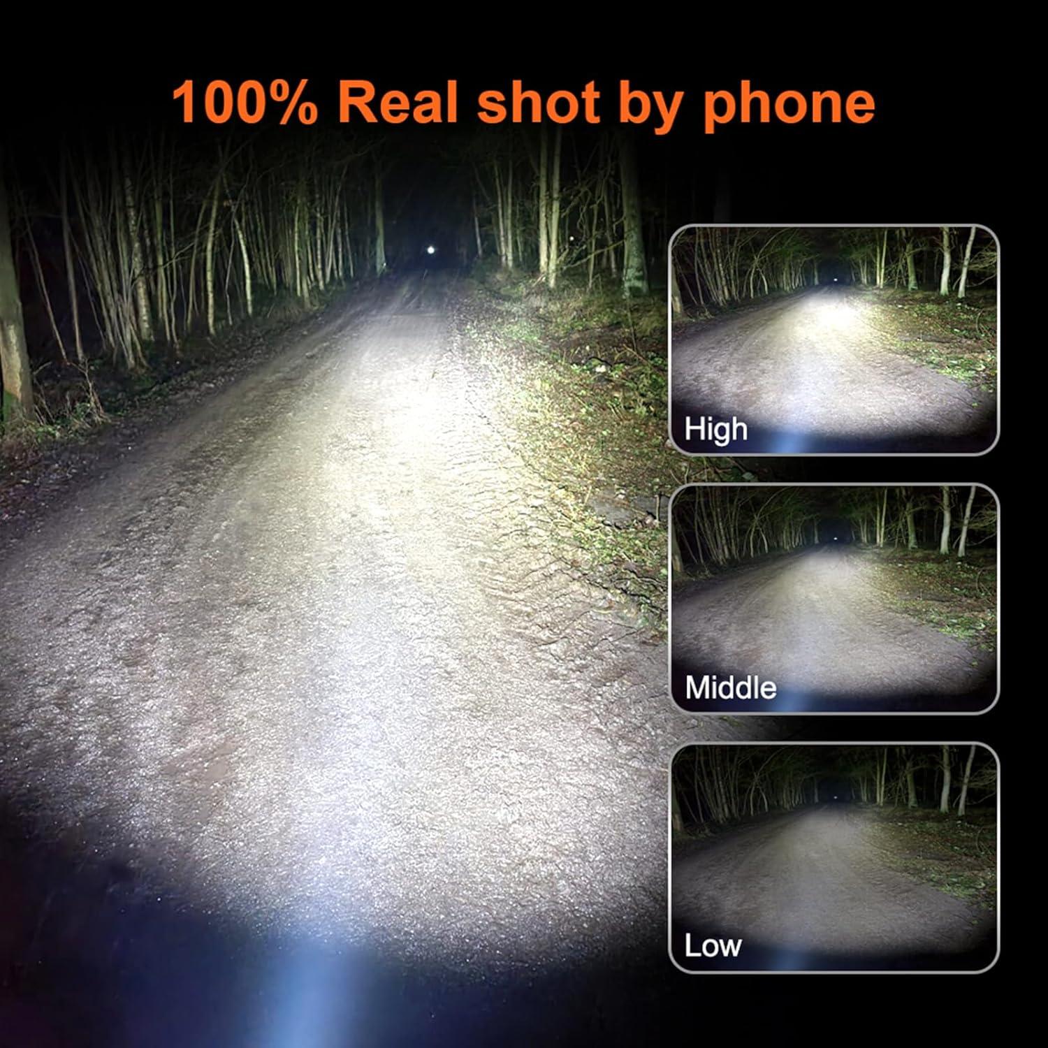 Linterna Recargable NICRON B74 700 Lúmenes IP65 5 Modos