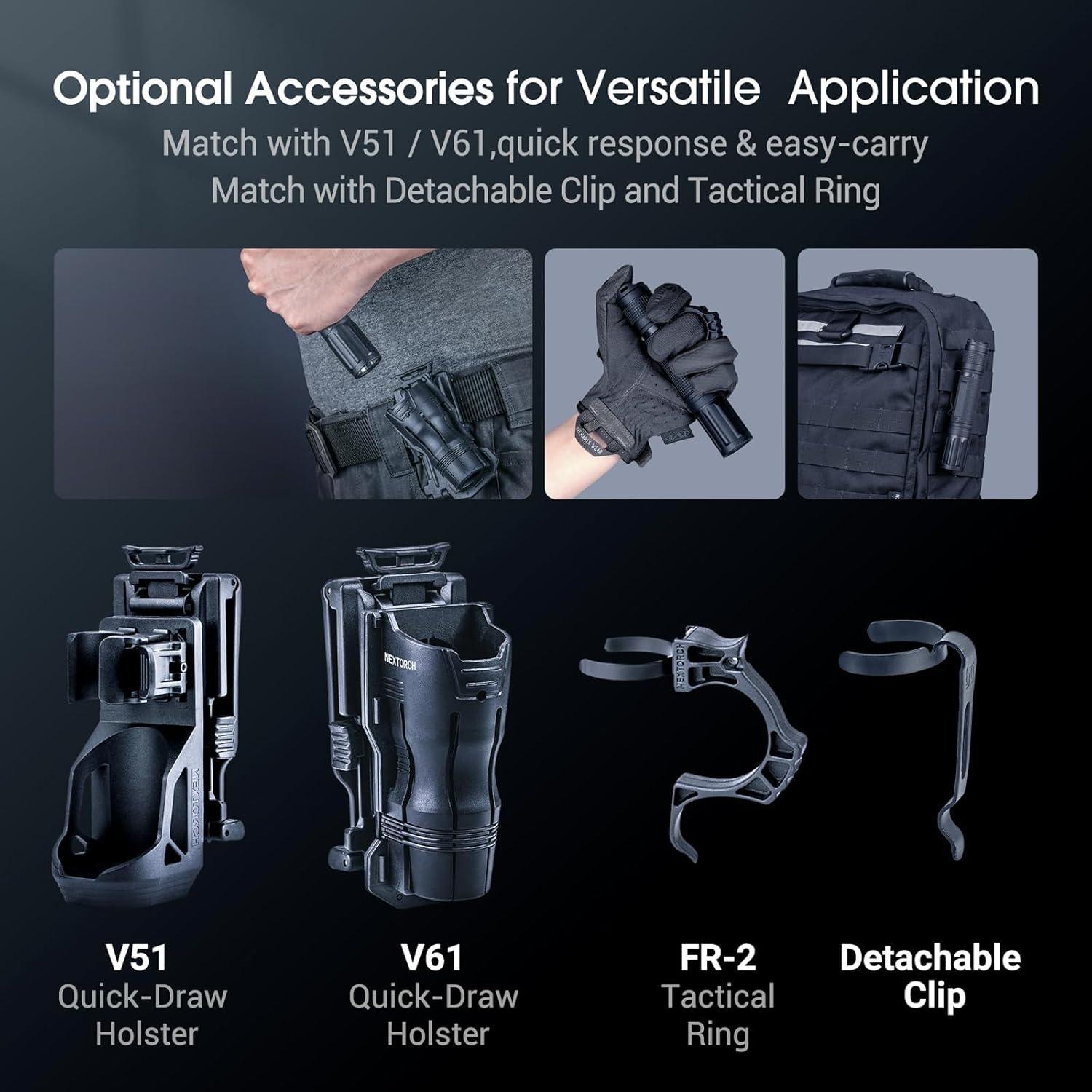 Linterna Recargable NEXTORCH E52C 3000 Lúmenes IPX8