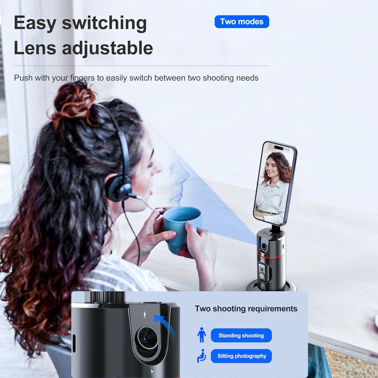 Trípode Magnético Kaigao P02 con Seguimiento Facial 360°