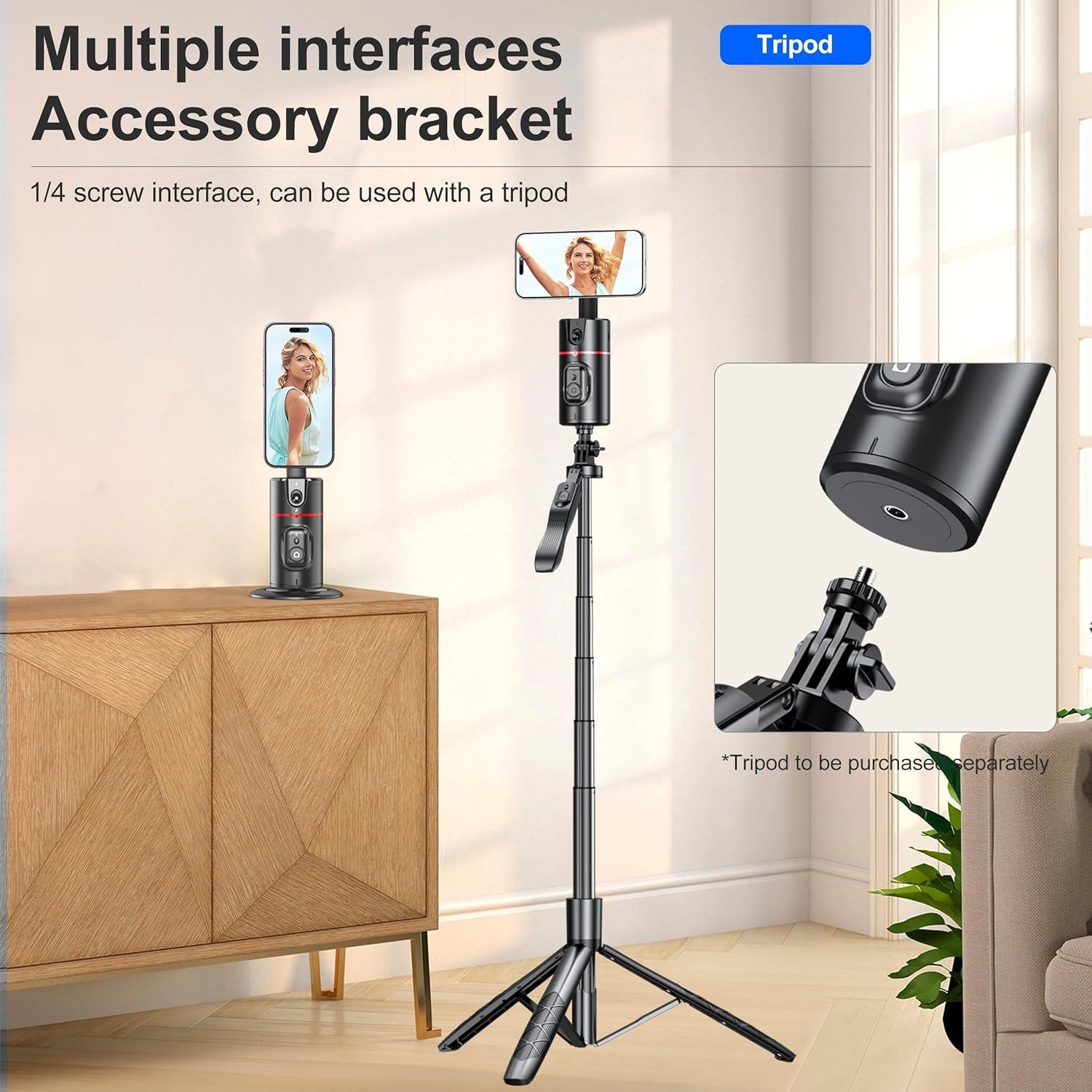 Trípode Magnético Kaigao P02 con Seguimiento Facial 360°