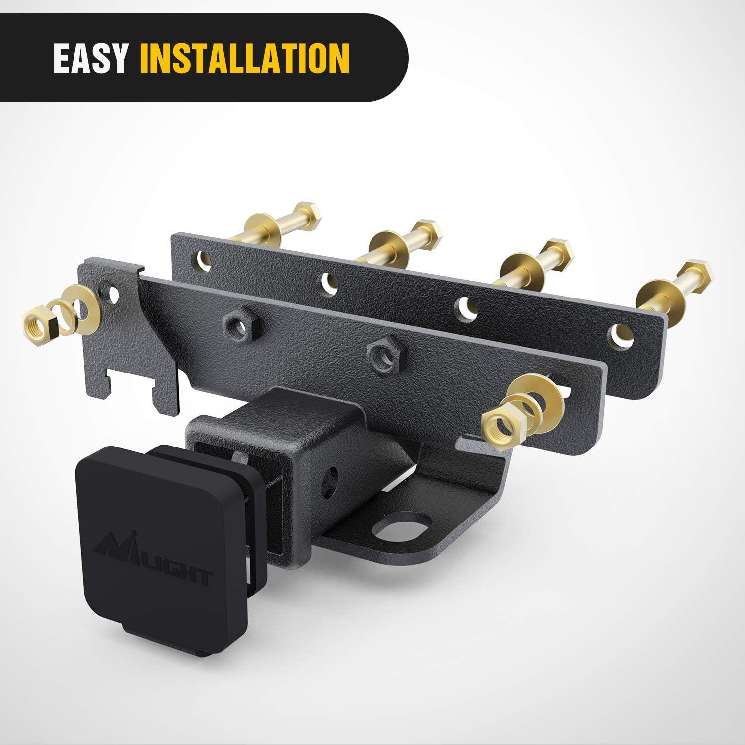 Receptor de Enganche Trasero Nilight JL 2018-2025 1587kg