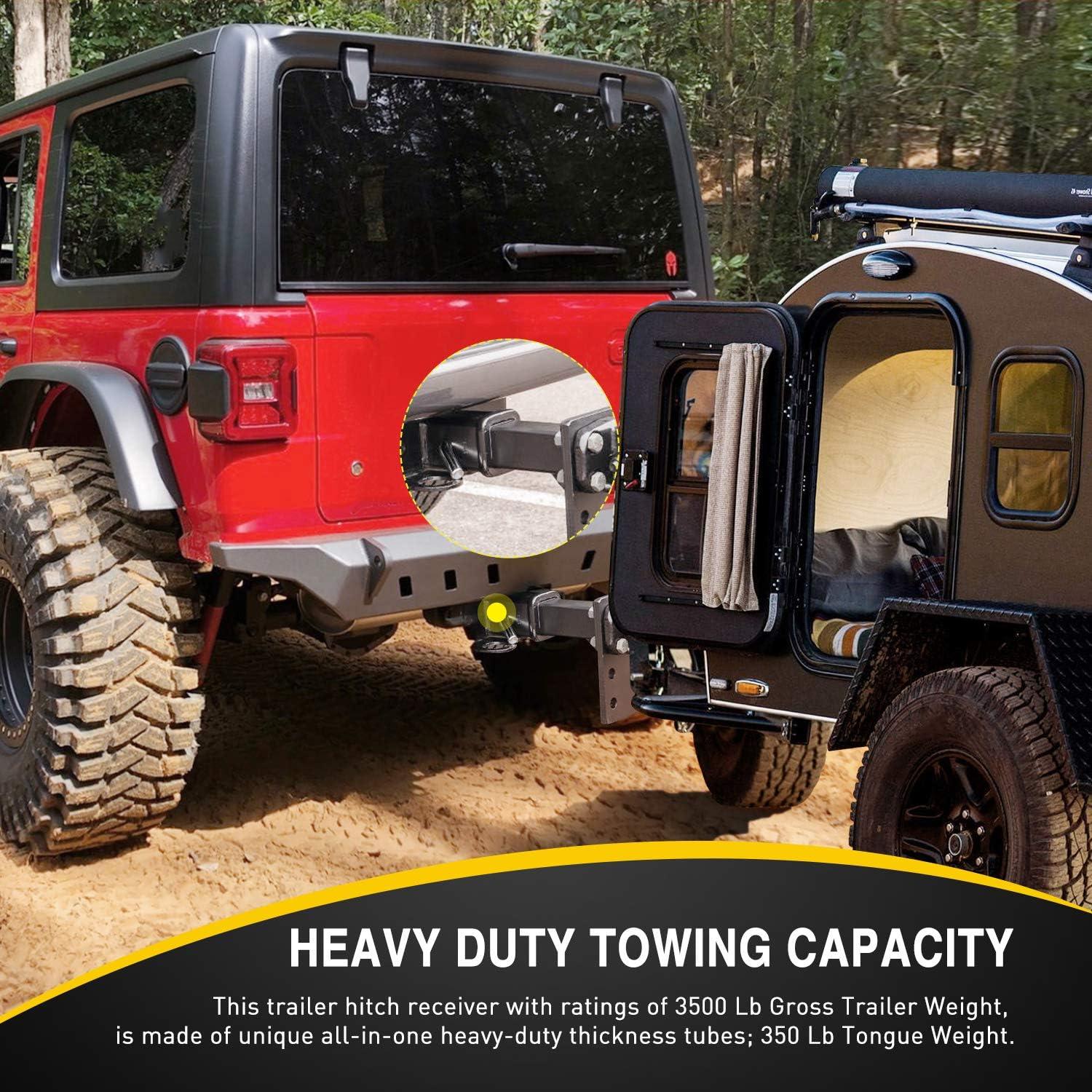 Receptor de Enganche Trasero Nilight JL 2018-2025 1587kg