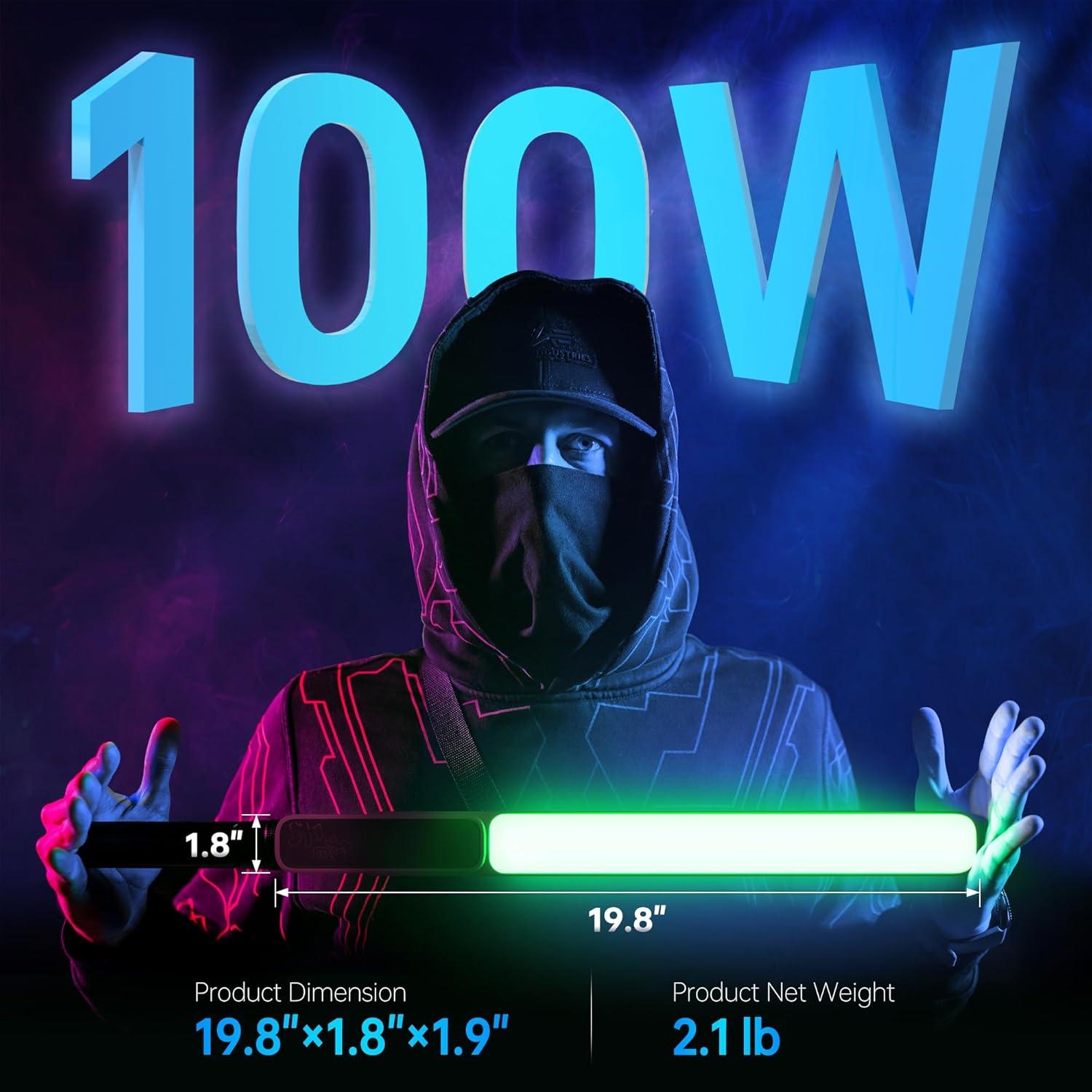 ZHIYUN CINEPEER CF100 Luz Stick LED 100W RGB 2700K-6500K