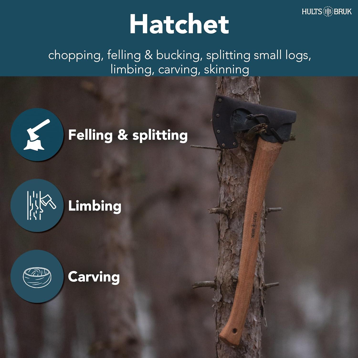 Hacha de Camping Hults Bruk Aneby 0.91 kg Mango 50 cm