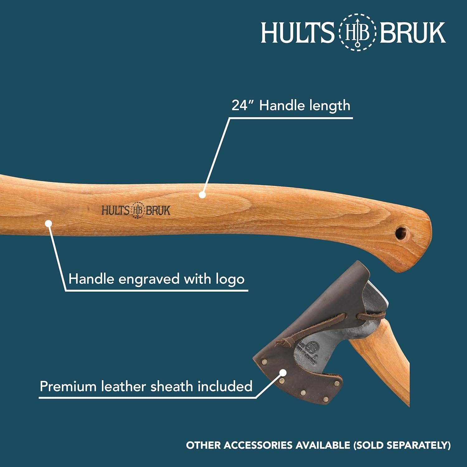 Hacha de Camping Hults Bruk Aneby 0.91 kg Mango 50 cm