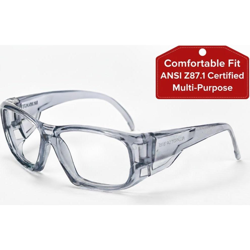 Gafas de Seguridad ALLPROT Unisex ANSI Z87.1 Resistente a Impactos