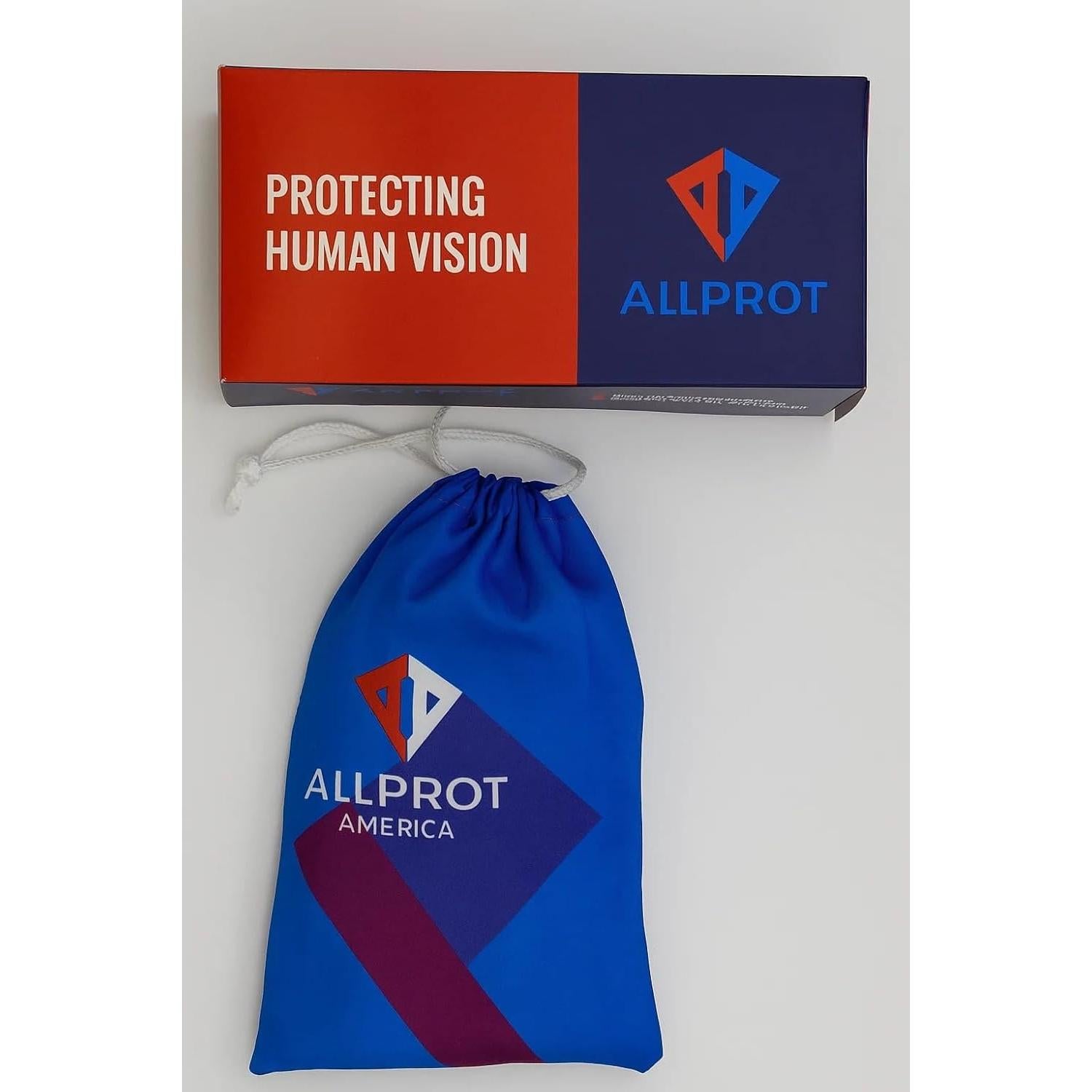 Gafas de Seguridad ALLPROT Unisex ANSI Z87.1 Resistente a Impactos