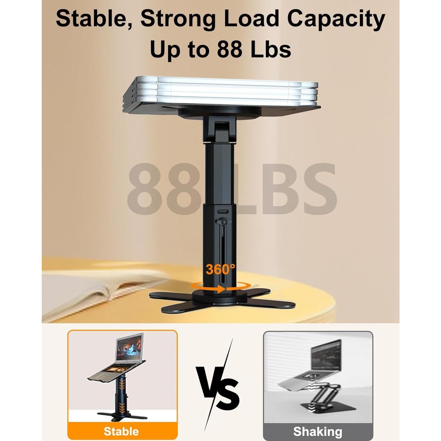 Soporte de Laptop Ergonómico Nauttxon Ajustable 11-17"