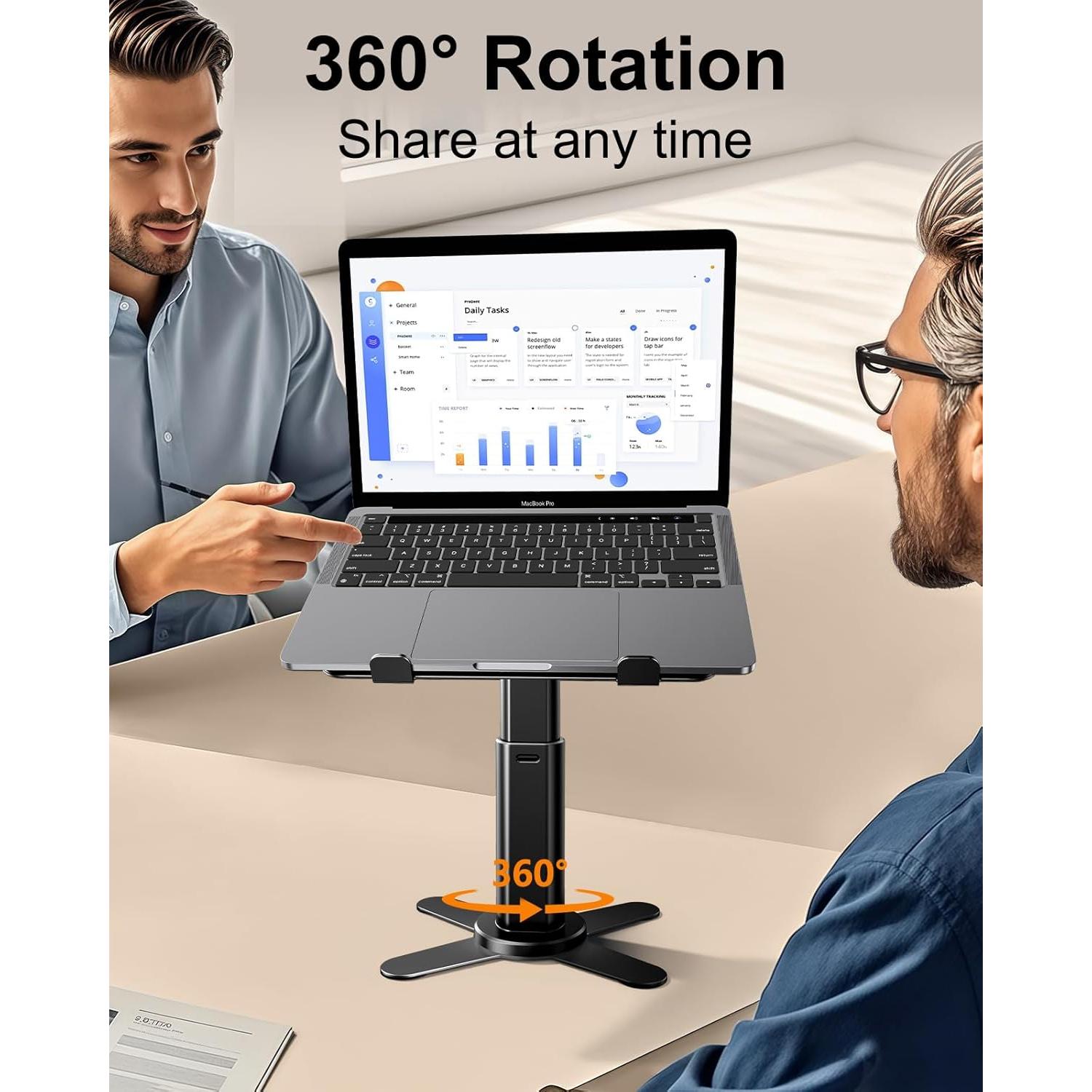 Soporte de Laptop Ergonómico Nauttxon Ajustable 11-17"