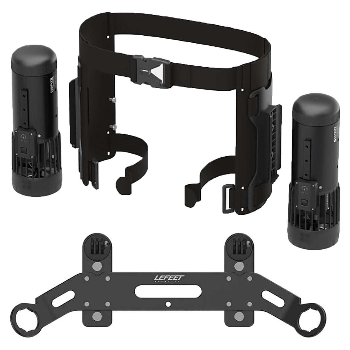 Scooter Submarino LEFEET S1 Pro Doble Hélice 2 Juegos + Kit