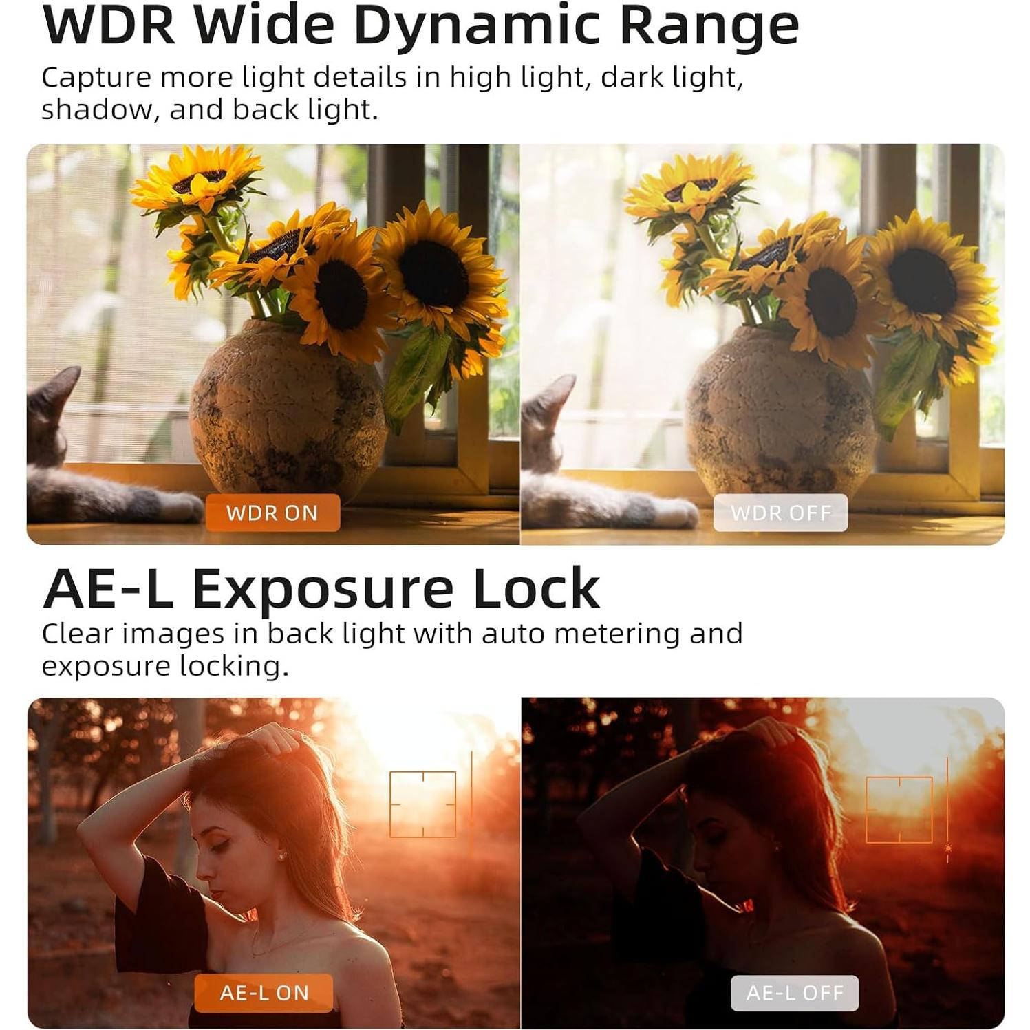 Cámara portátil ORDRO M5 5K con estabilización 3 ejes