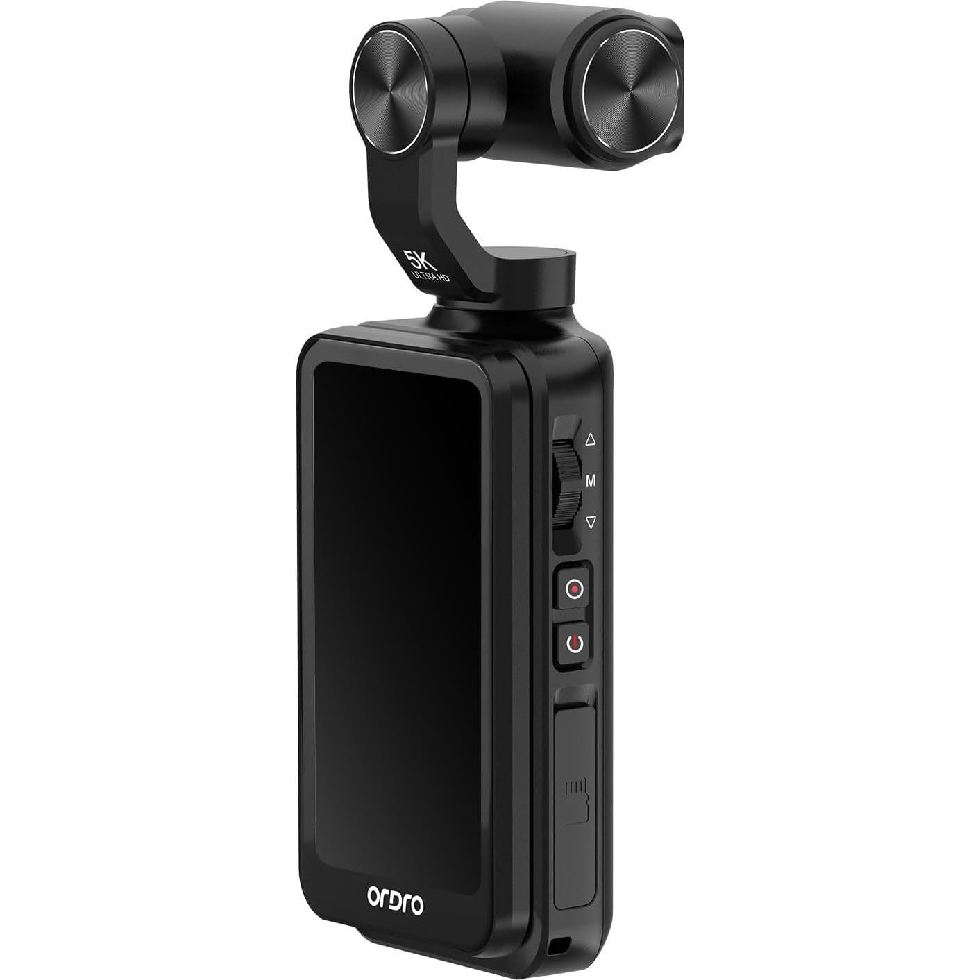 Cámara de Vlogging 5K ORDRO M5 con Estabilización 3 Ejes