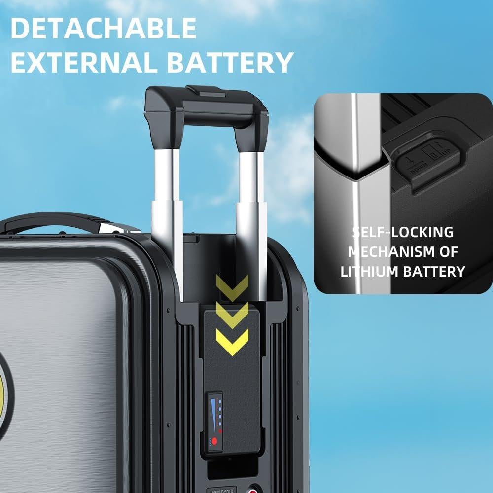 Maleta Eléctrica Airwheel SE3SL 20" 6.8kg Negra Inteligente