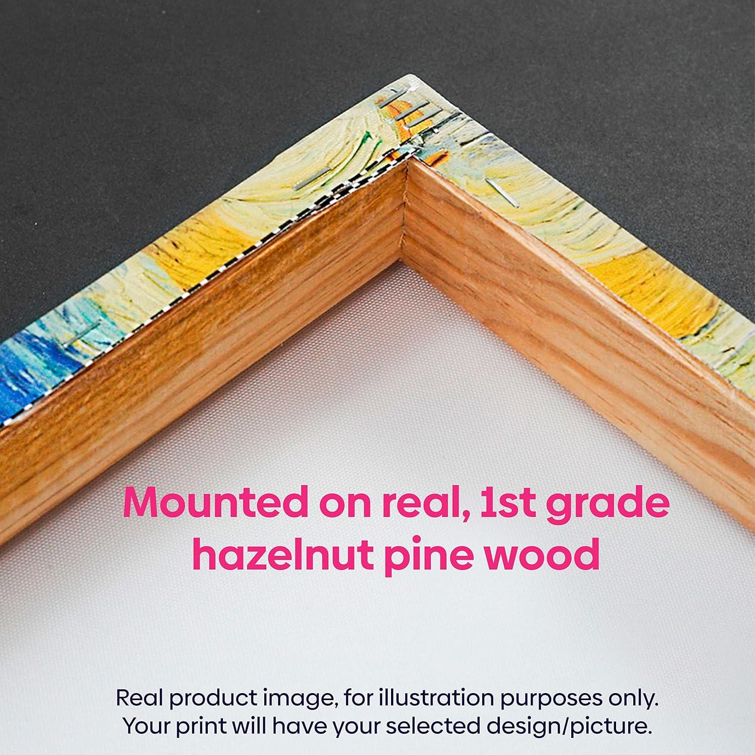 Lienzo Decorativo Canvas Lab Simetría Brillante VII 45.72x45.72 cm