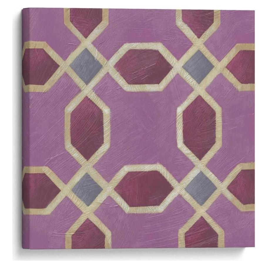 Lienzo Decorativo Canvas Lab Simetría Brillante V 45.72x45.72 cm