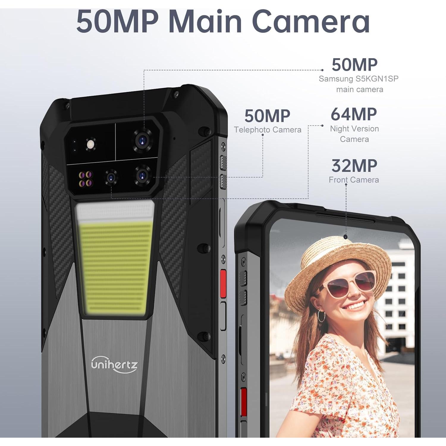 Smartphone Rugged Shark 3 5G 512GB 16GB RAM Pantalla AMOLED