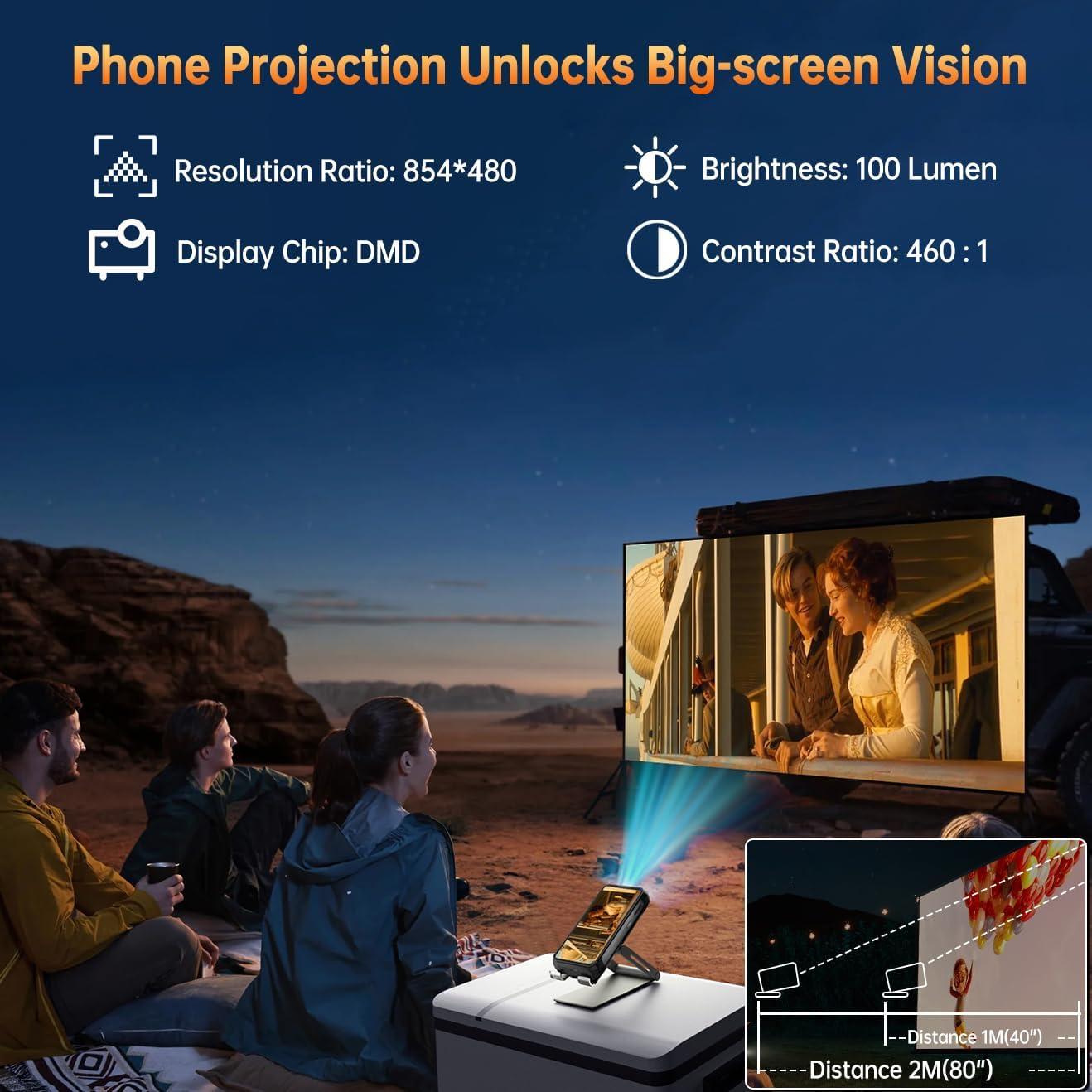 OUKITEL WP100 Titan Teléfono Resistente 5G 33000mAh 200MP