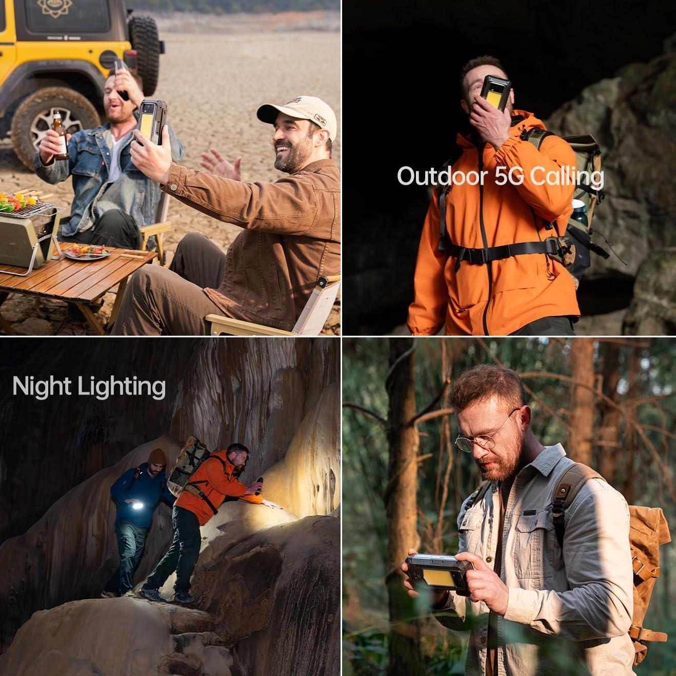 OUKITEL WP100 Titan Teléfono Resistente 5G 33000mAh 200MP