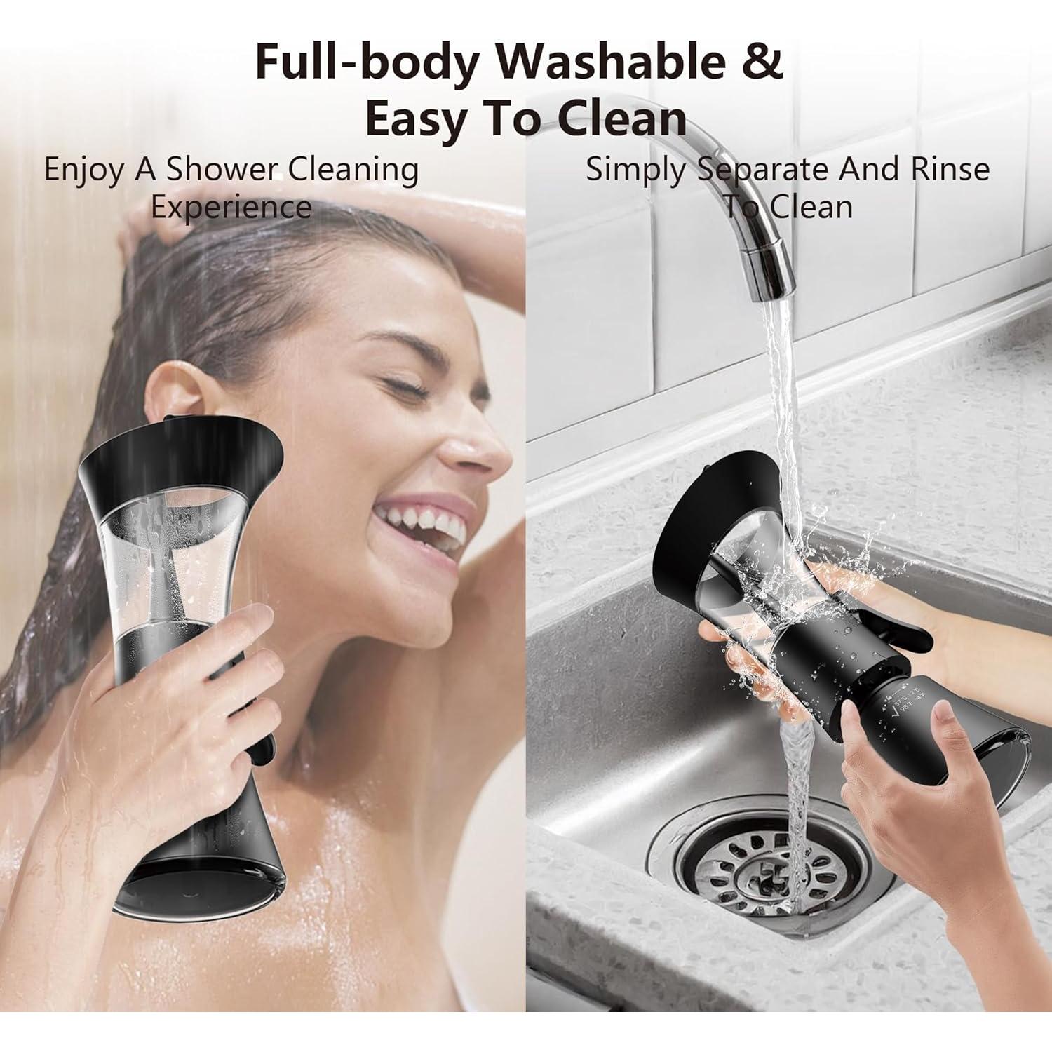 Kit de Limpieza de Oídos Auectfy - Irrigación Manual, Negro