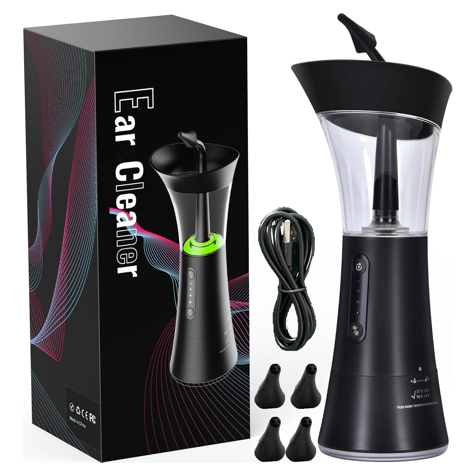 Limpiador de Oídos Eléctrico XITEEN 2025 con Tanque de Desechos