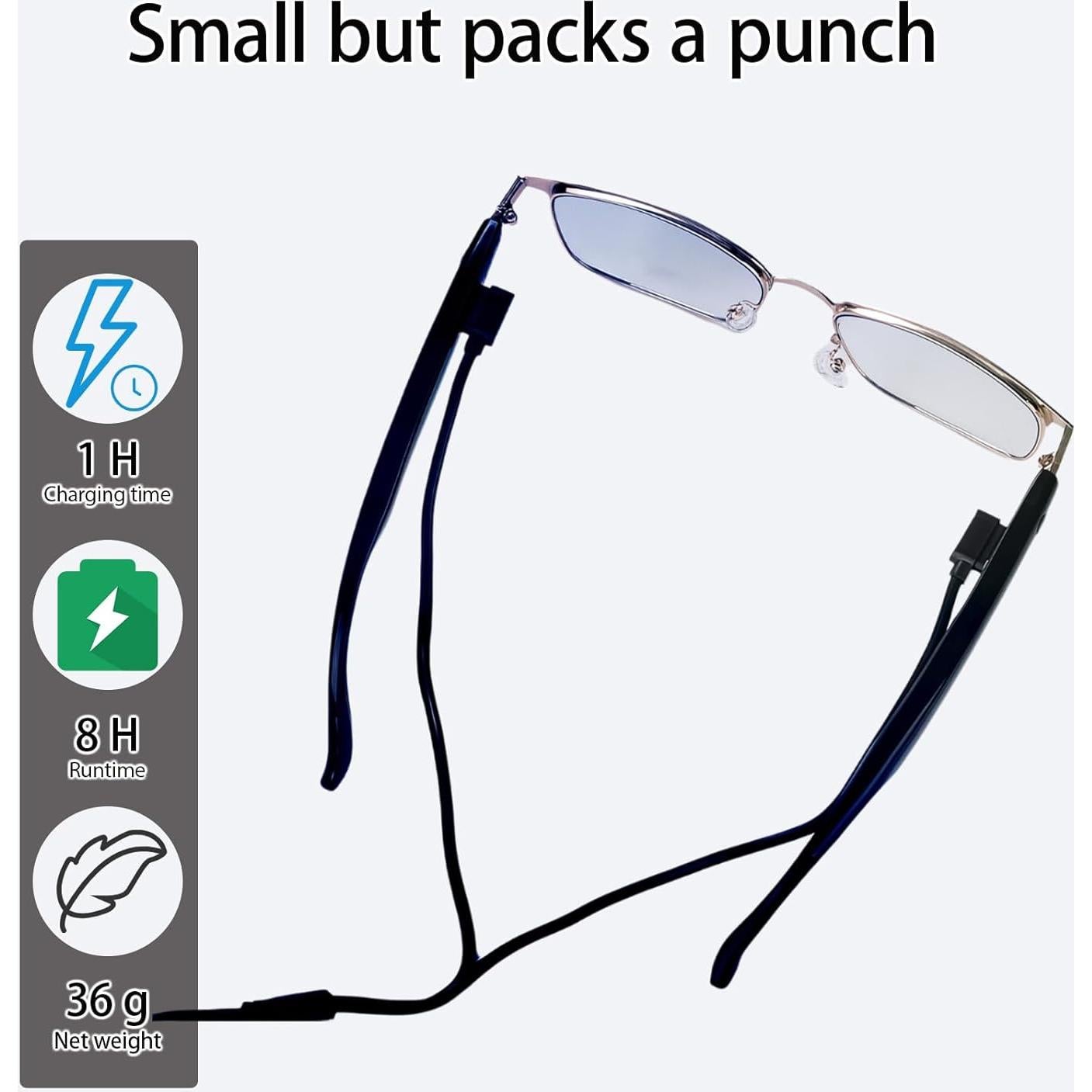 Gafas Inteligentes de Traducción AI Indidolize M01 24K Unisex