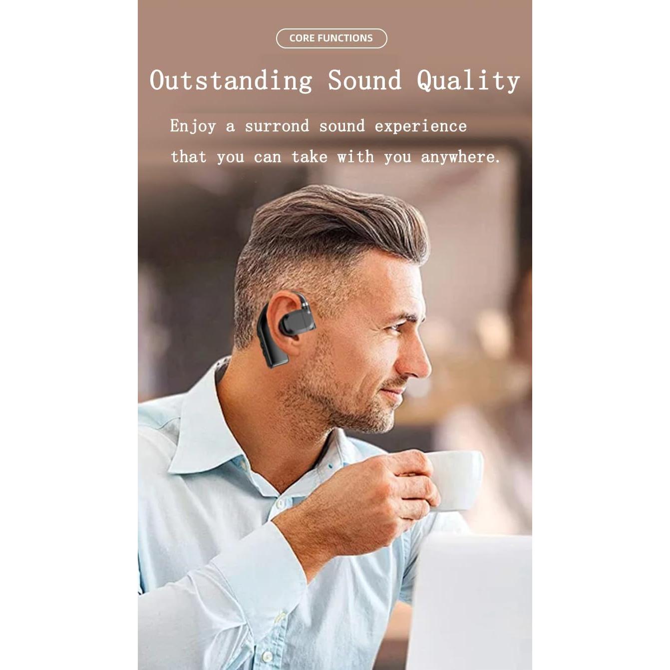 Auriculares Inalámbricos YOLAXGA Abiertos Bluetooth 30h Correr