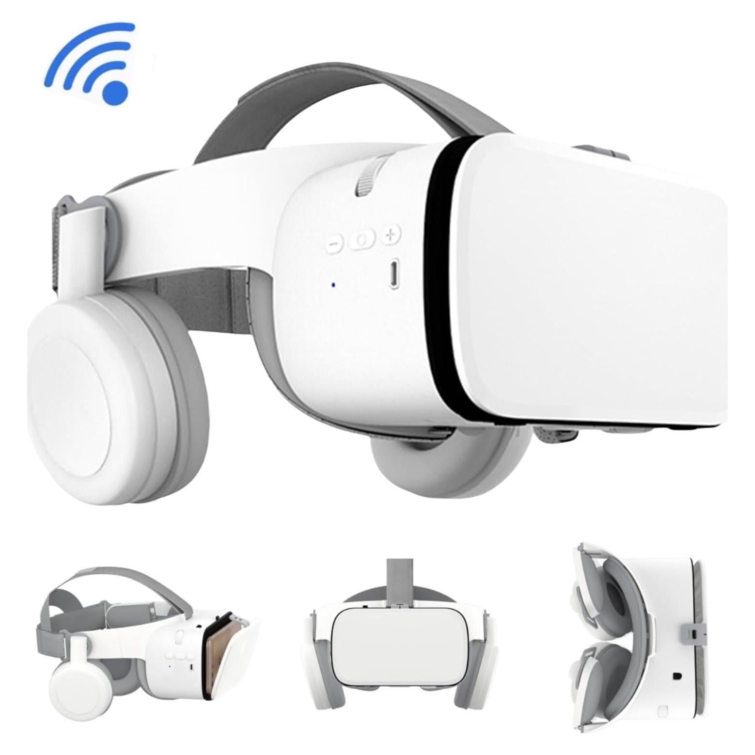 Gafas de Realidad Virtual 10Co con Auriculares Bluetooth 3D