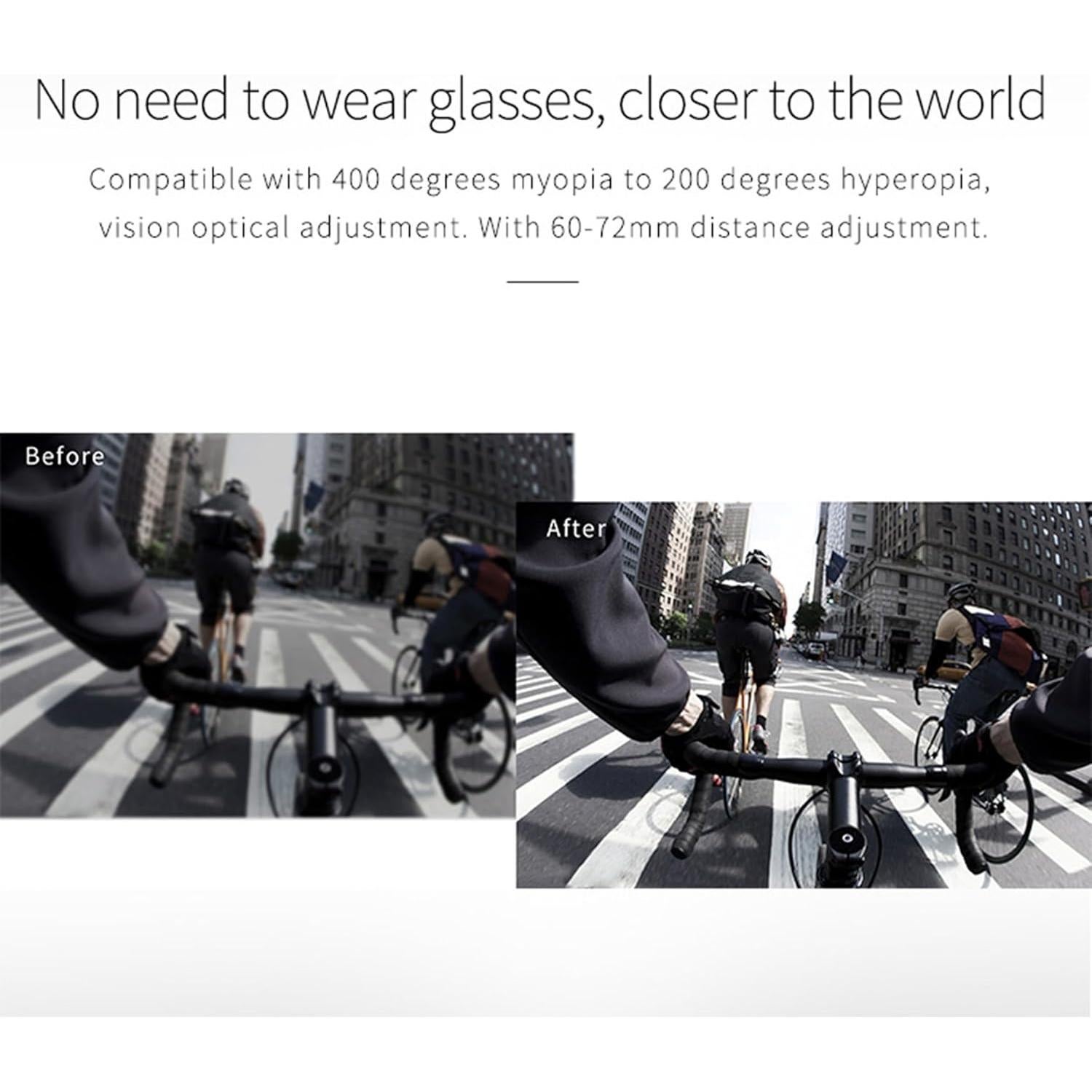 Gafas de Realidad Virtual 10Co con Auriculares Bluetooth 3D