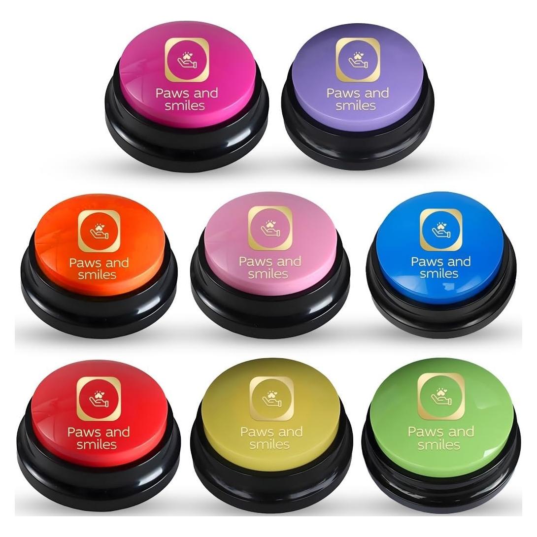 Botones Habladores para Perros Paws and Smiles - Set de 8