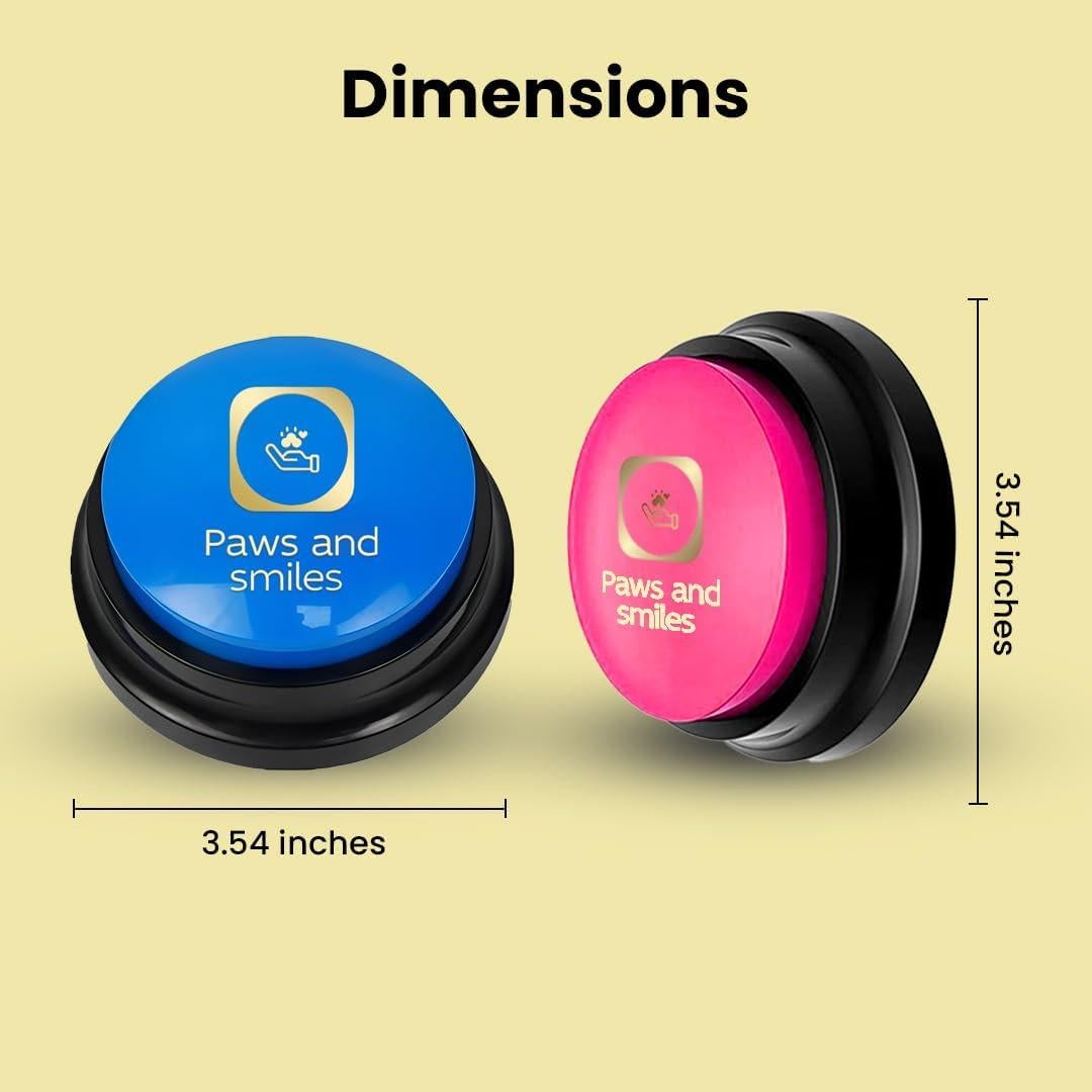 Botones Habladores para Perros Paws and Smiles - Set de 8