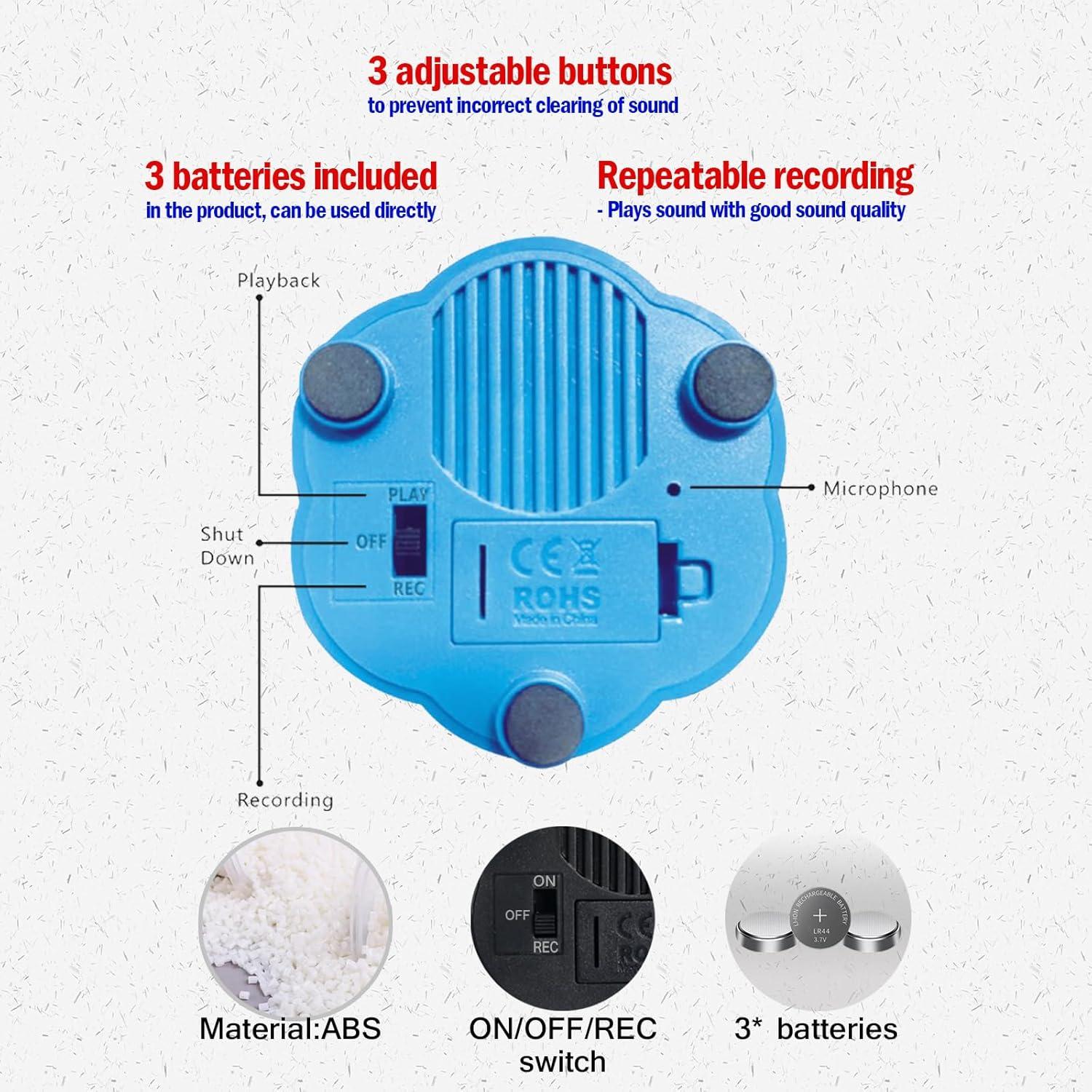 Botones de Comunicación para Perros ANLIKY - Set de 9 Grabables