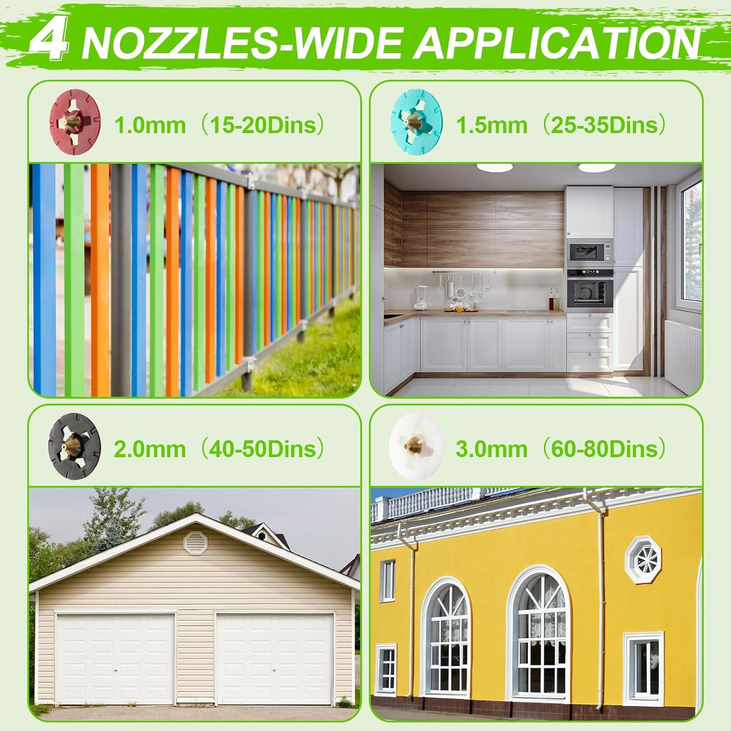 Pistola de Pintura Eléctrica WESTLEY SG30-G 700W 1200ml