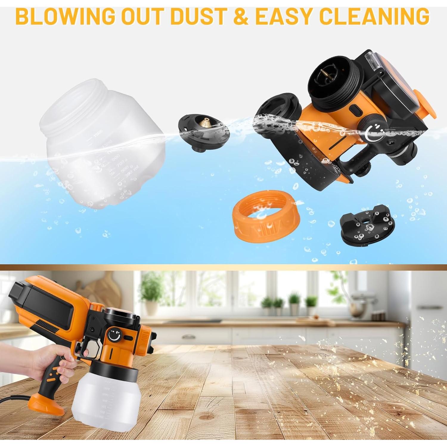 Pistola de Pintura Eléctrica This Hill 1000W 1500ML