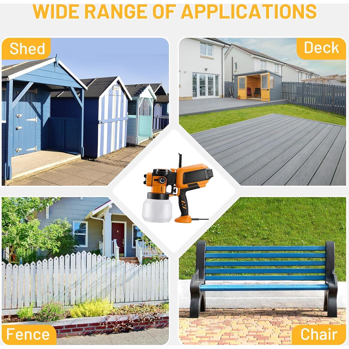 Pistola de Pintura Eléctrica This Hill 1000W 1500ML