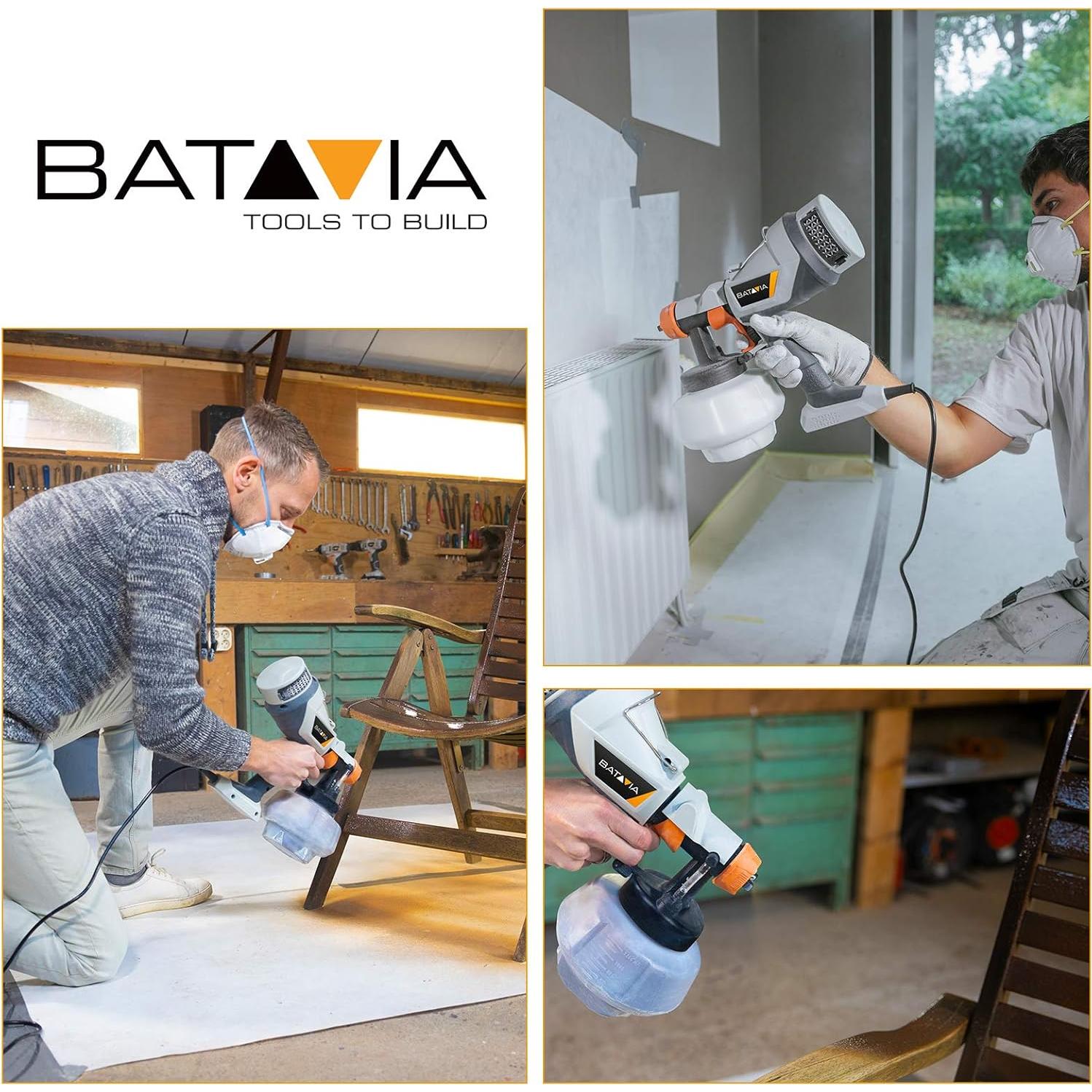 Pulverizador de Pintura Eléctrico Batavia BSG0140-ULTRA 1200ml