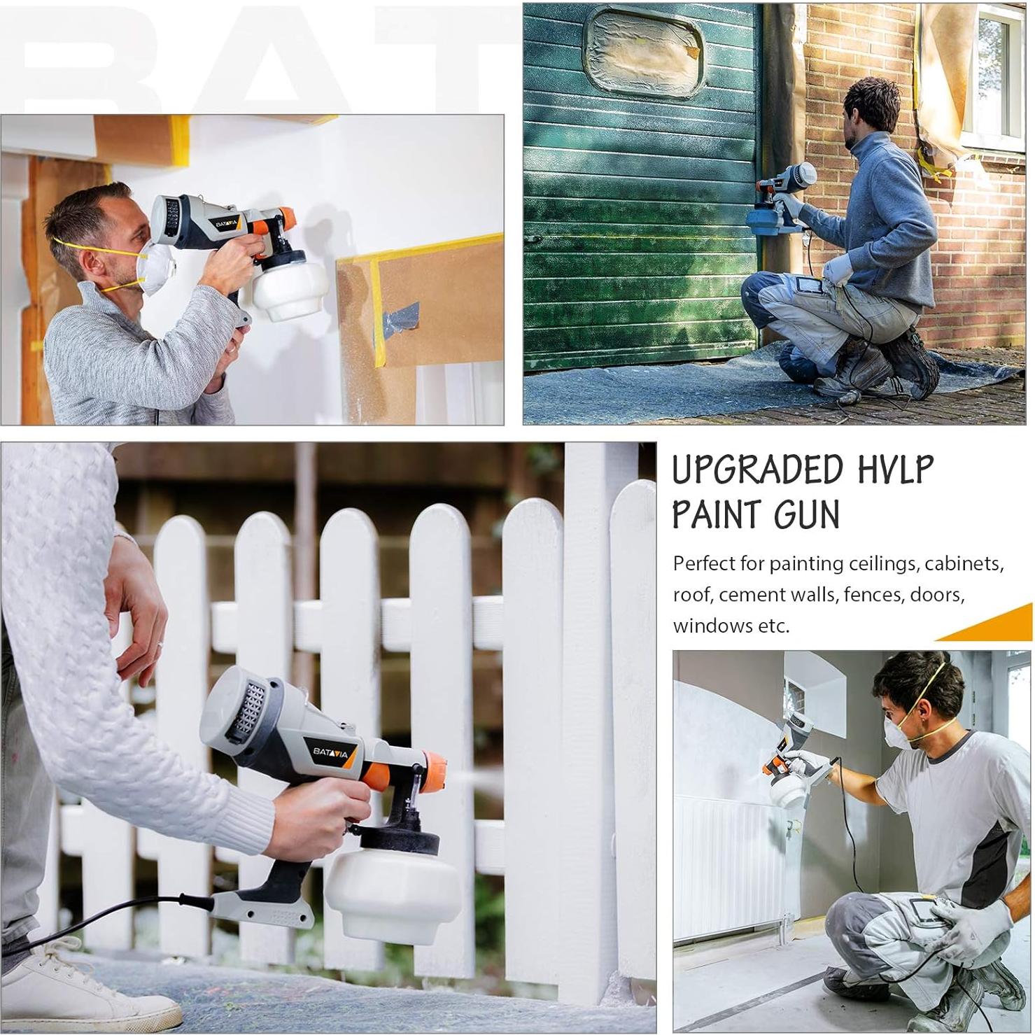 Pulverizador de Pintura Eléctrico Batavia BSG0140-ULTRA 1200ml