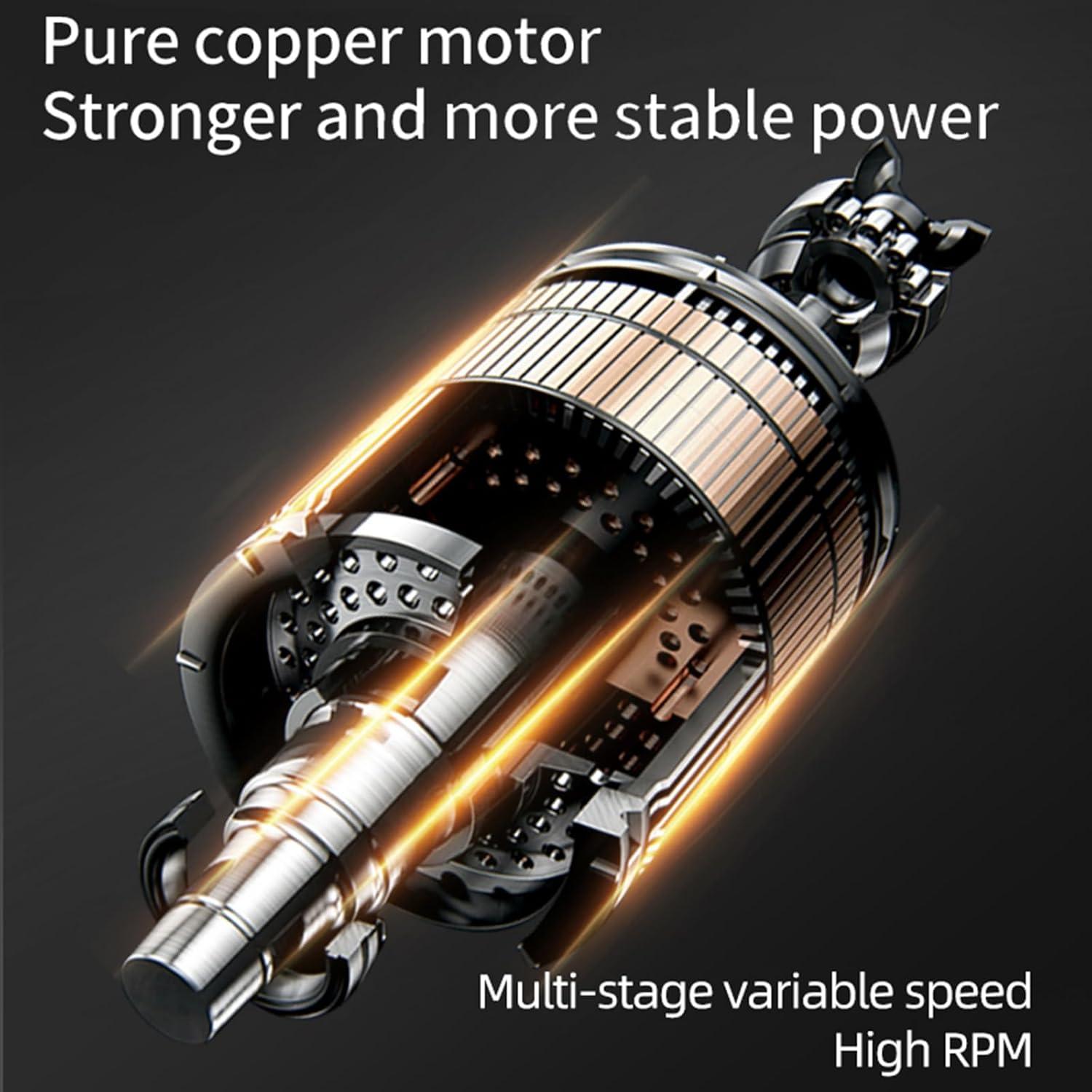 Pistola de Pintura Eléctrica ZHUITU 1000W 1200ml 6 Boquillas