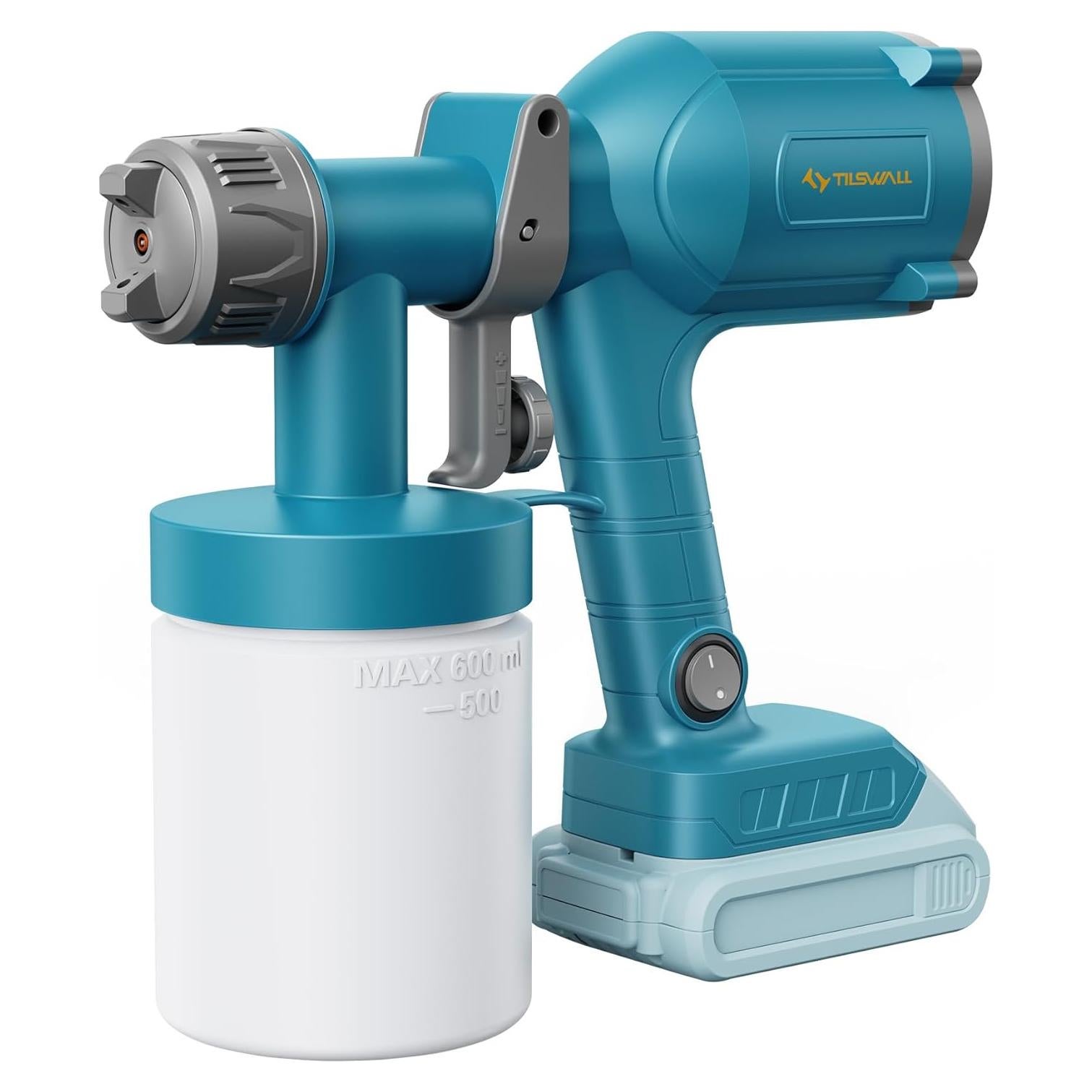 Pulverizador de Pintura Inalámbrico Tilswall 591 ml Azul