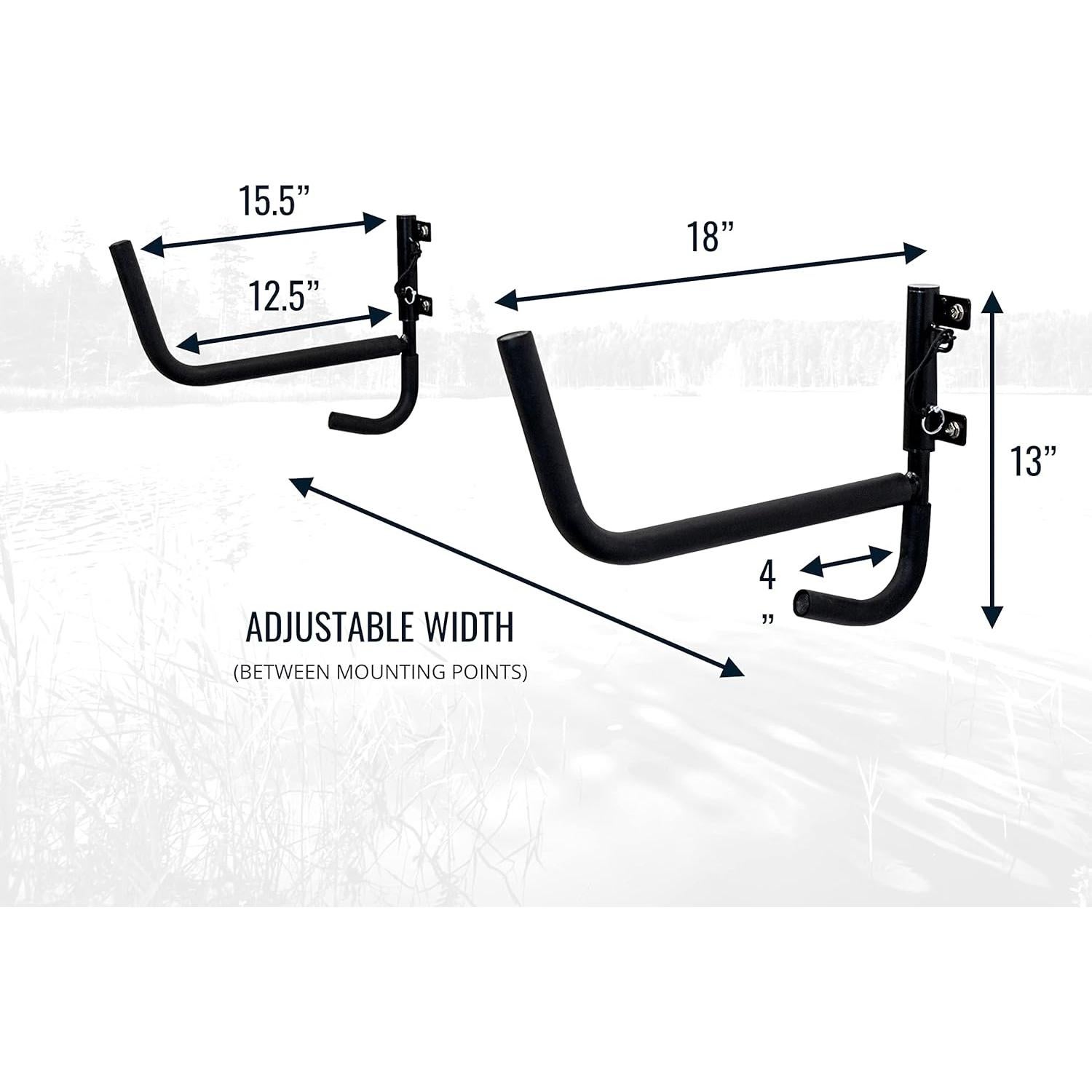 Soporte de Pared para Kayak StoreYourBoard - Rack Plegable 45 kg
