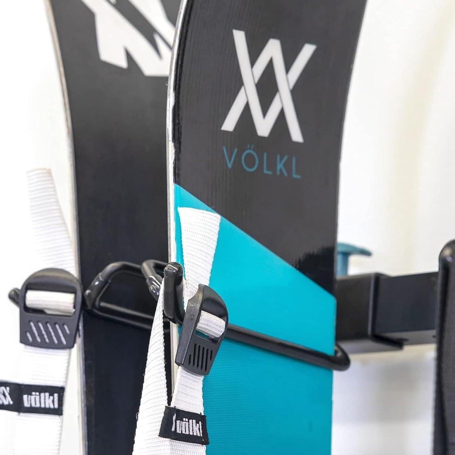 Soporte de Esquí StoreYourBoard para 5 pares, 136 kg, Negro