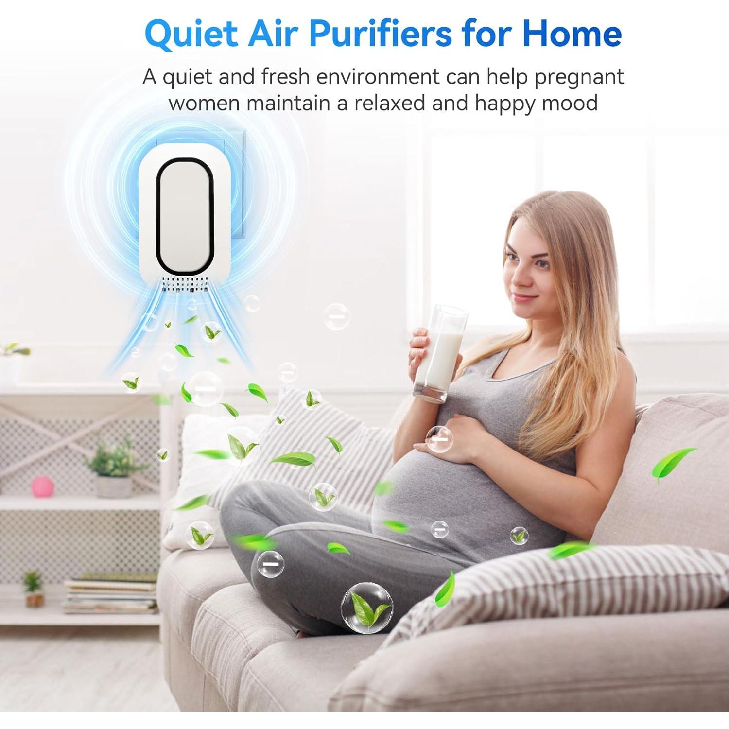 Ionizador de Aire Enchufable PK03 - Purificador Silencioso 59g