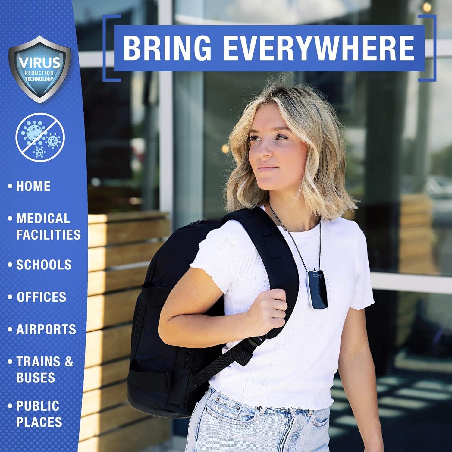 Purificador de Aire Personal AirTamer A310PMB Recargable Negro