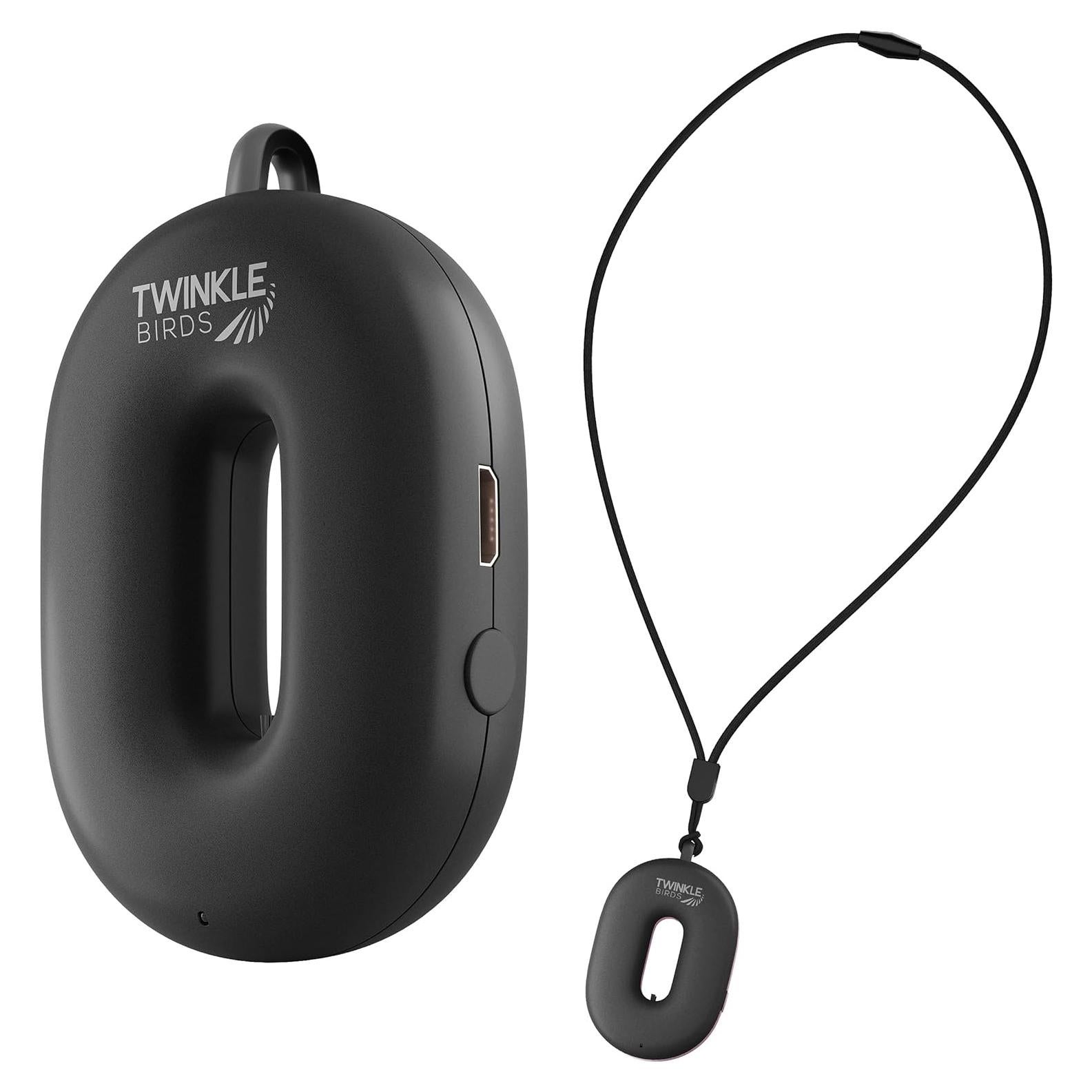 Collar Purificador de Aire Portátil Twinkle Birds JO-2001 - Ionizador Recargable